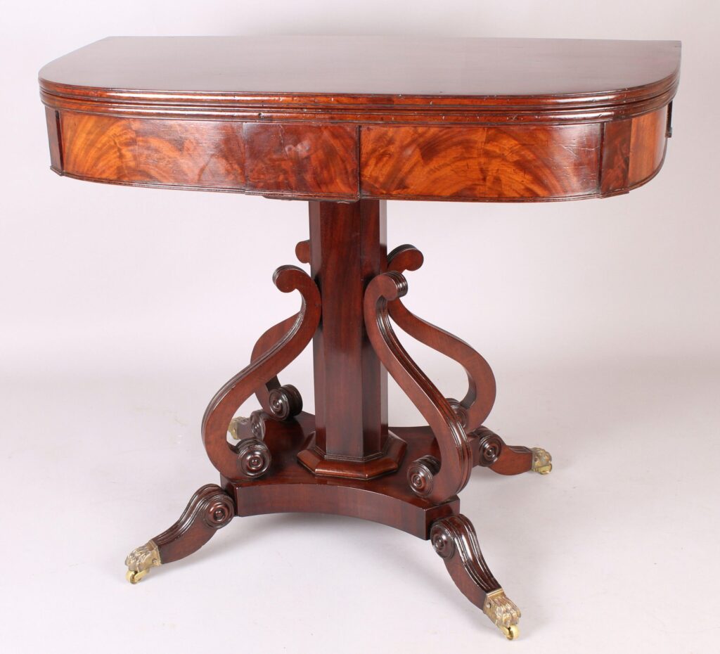 Mahogany tea-table