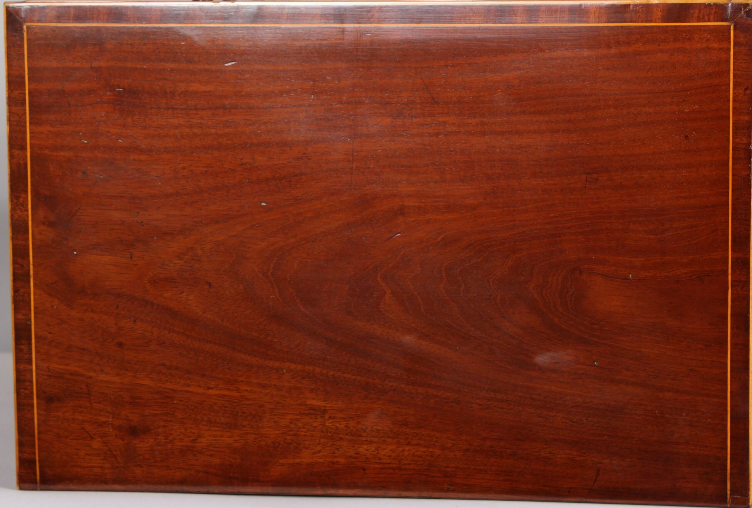 George III period miniature mahogany chest-of-drawers