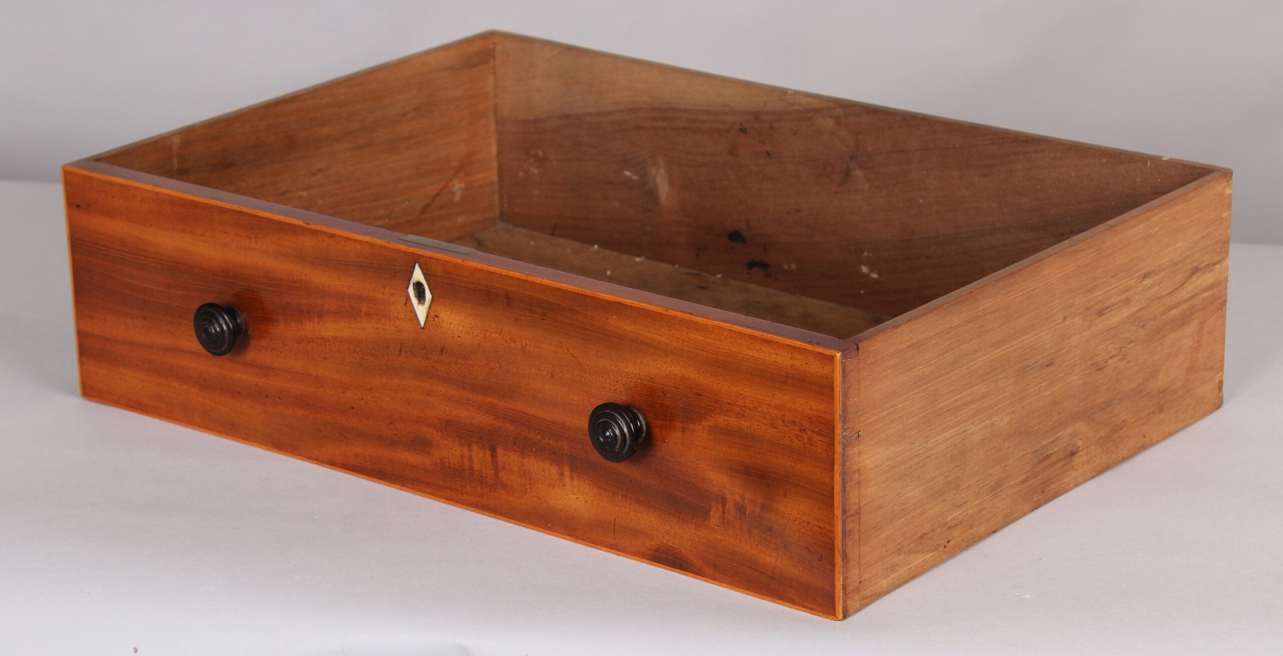 George III period miniature mahogany chest-of-drawers