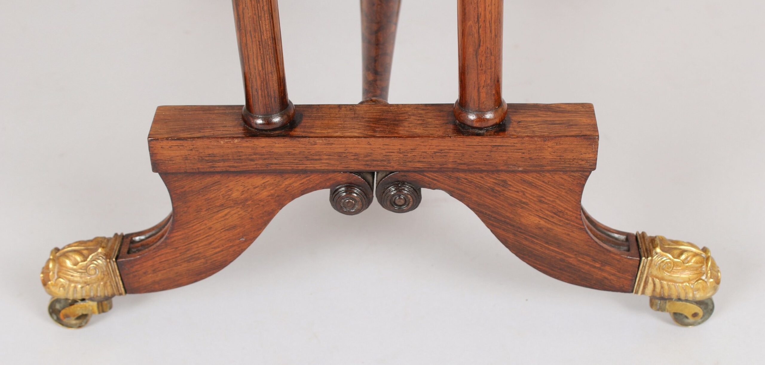 A fine and rare George IV period rosewood occasional table