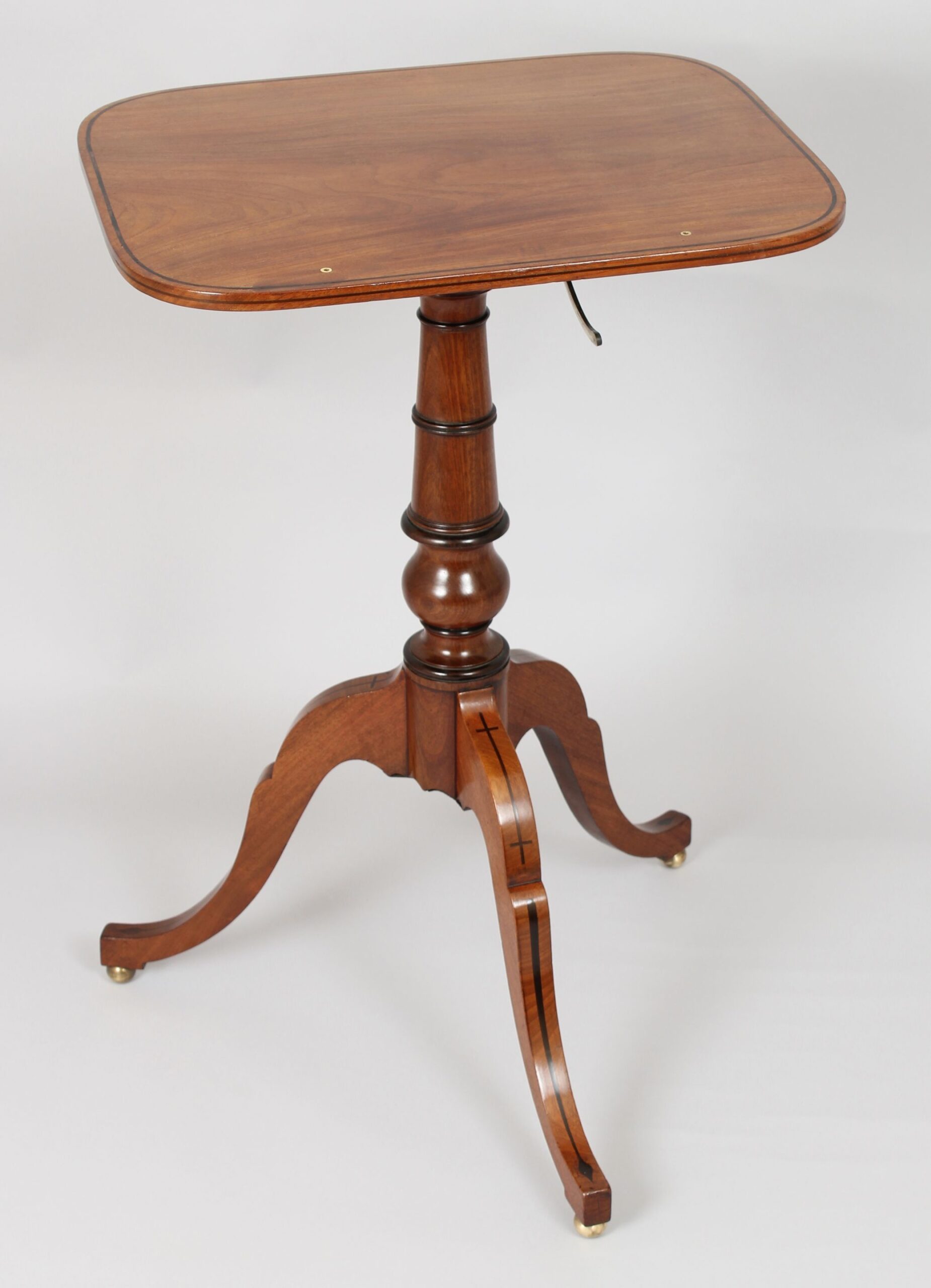 George IV period mahogany reading stand