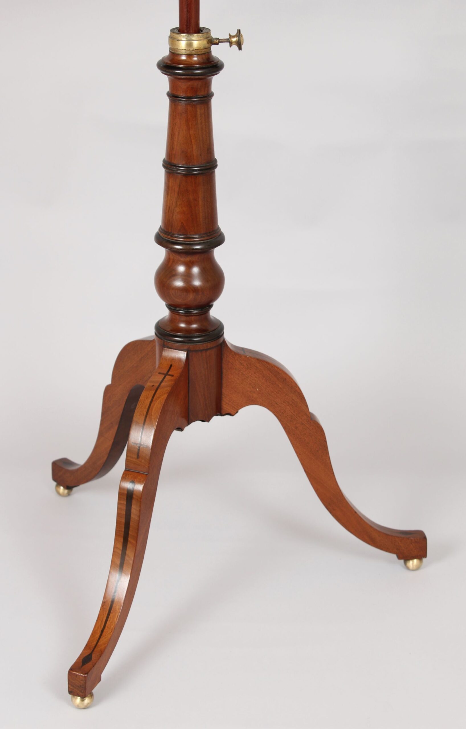 George IV period mahogany reading stand