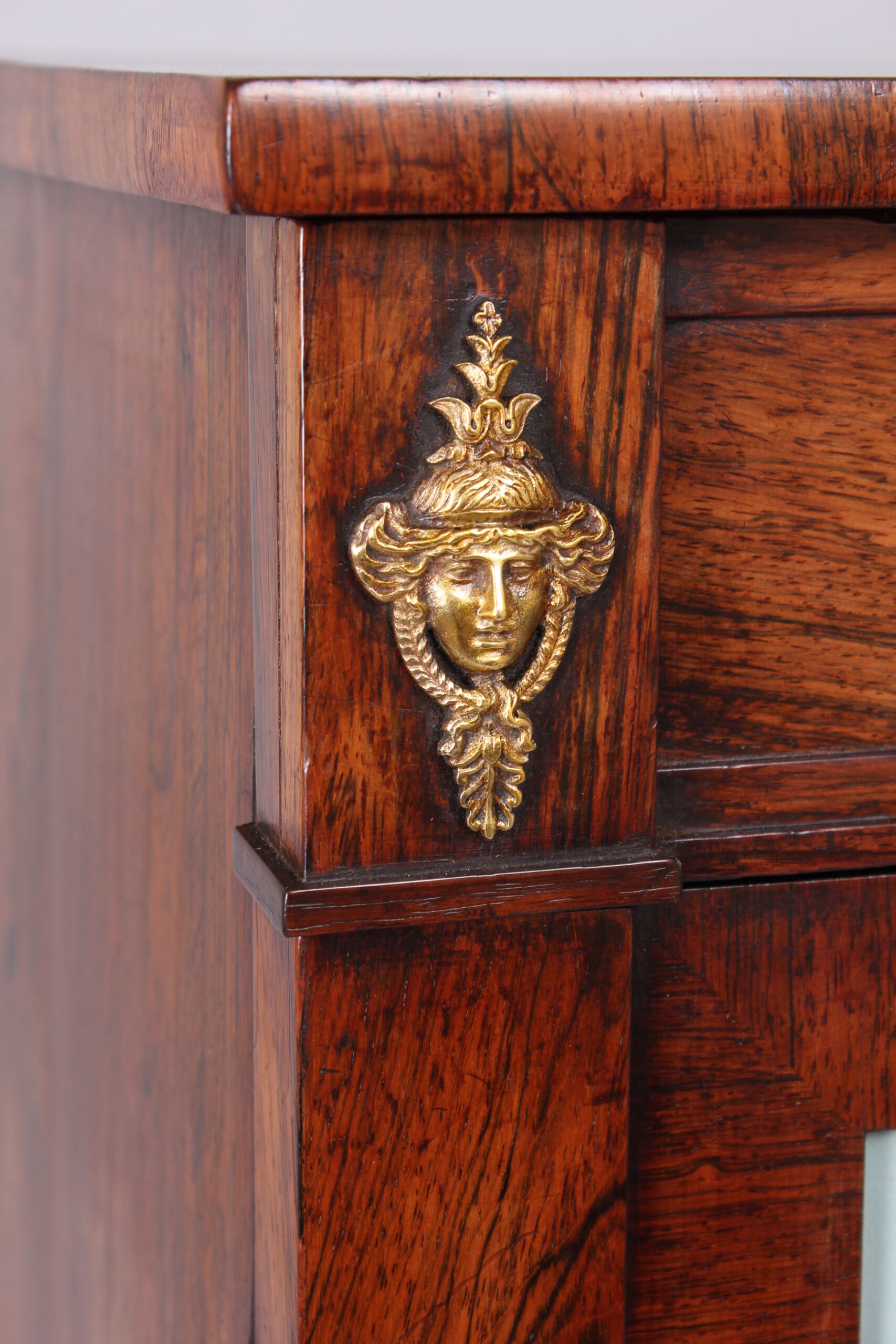 George IV period rosewood small chiffonier