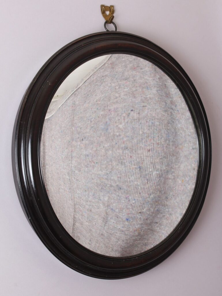William IV period small convex mirror