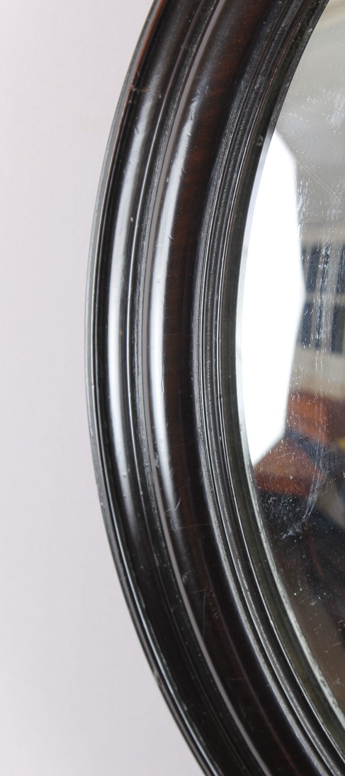 William IV period small convex mirror