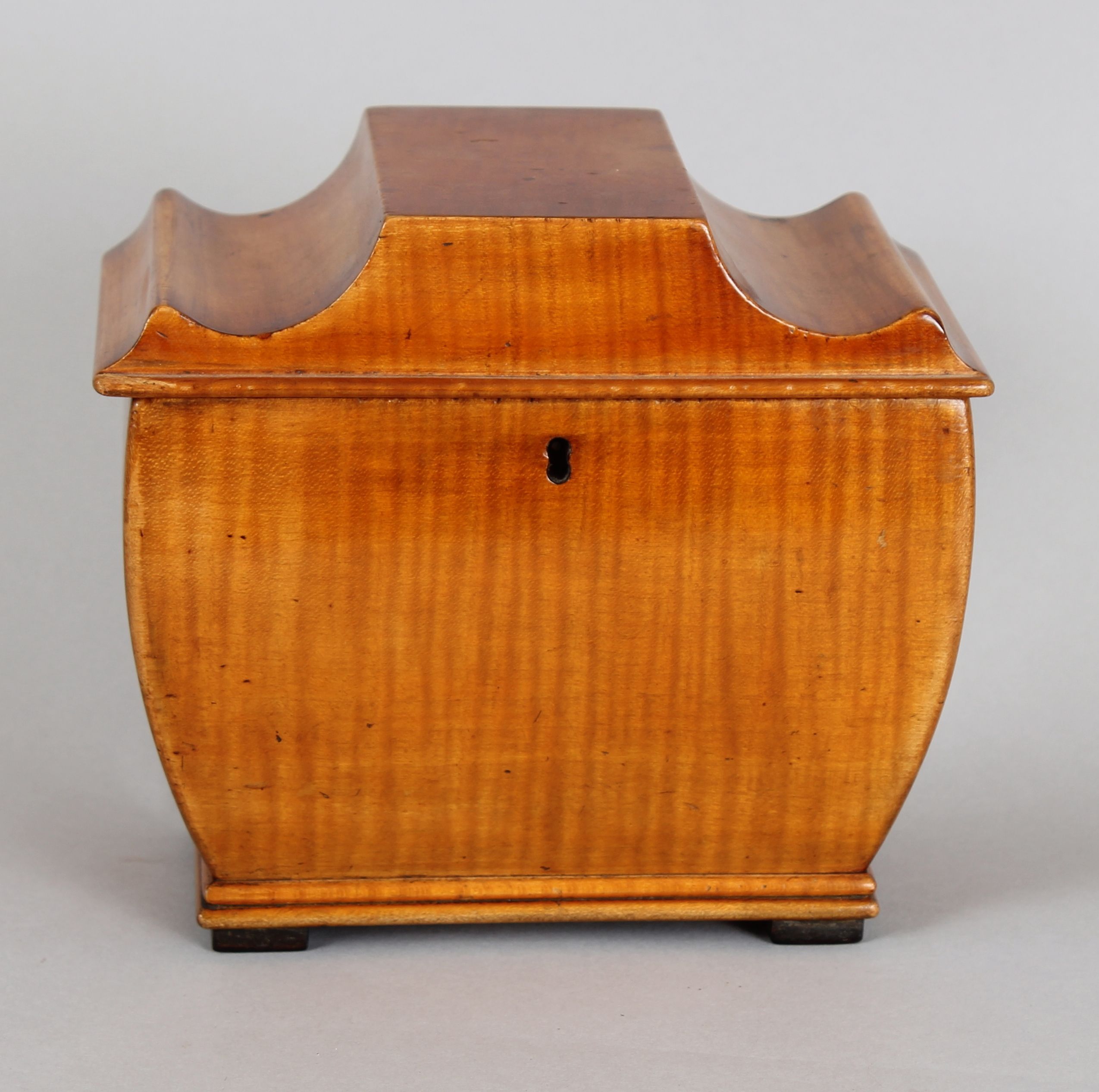 19th century Biedermeier tea caddy