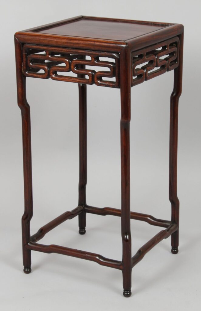 Nineteenth century Chinese hardwood table