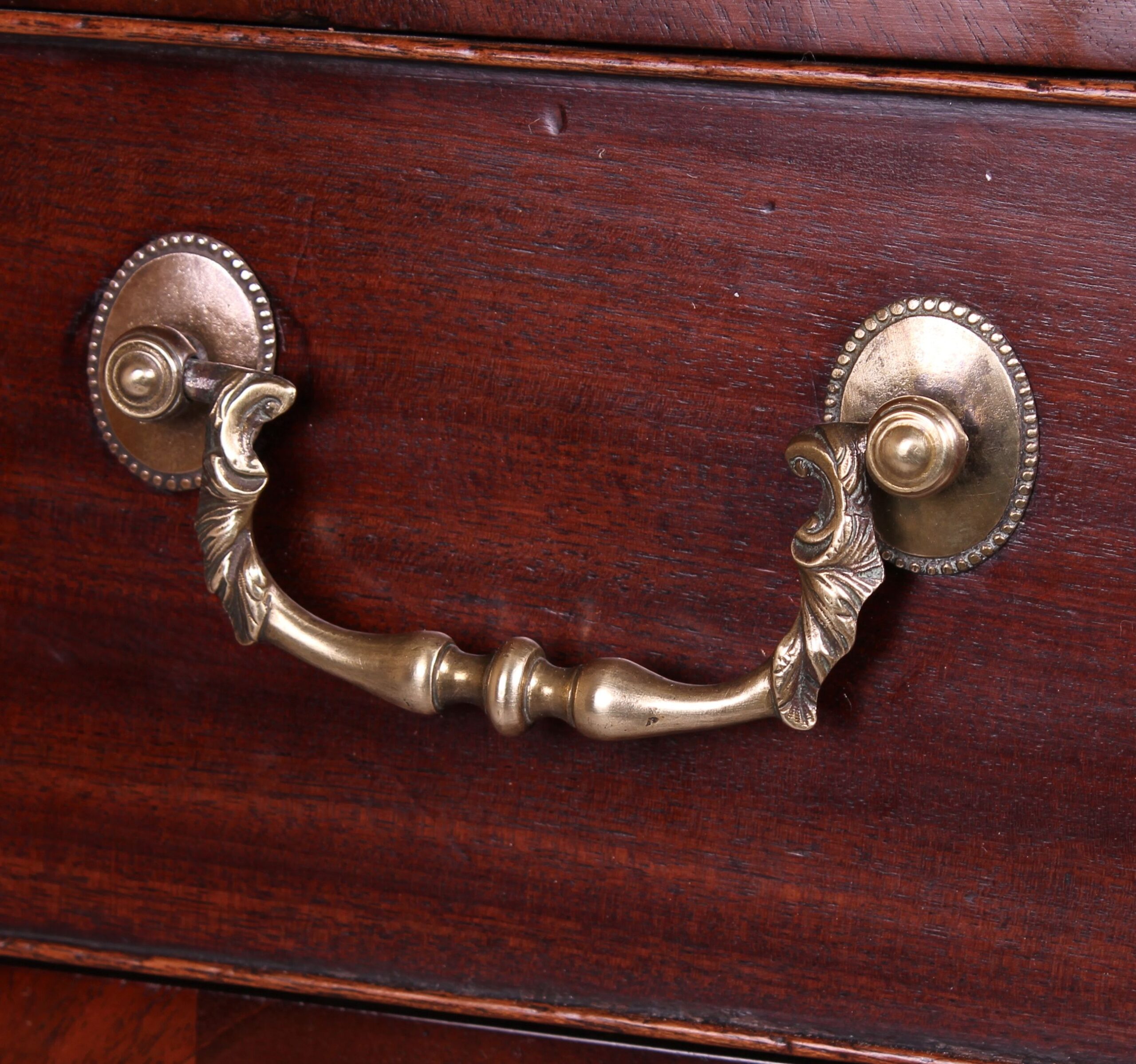 George III period mahogany small chest-of-drawers