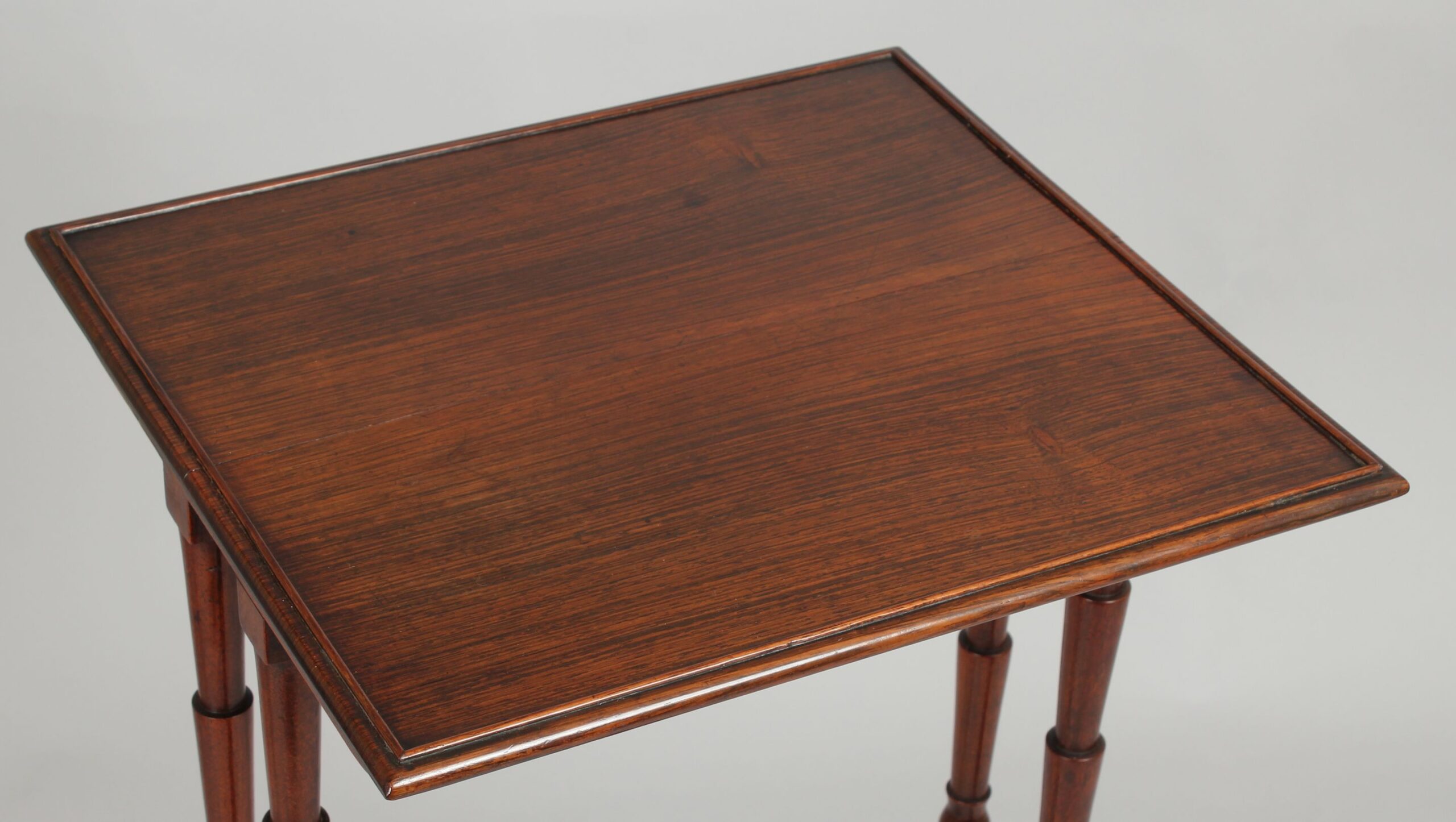 Nest of three tables in rosewood