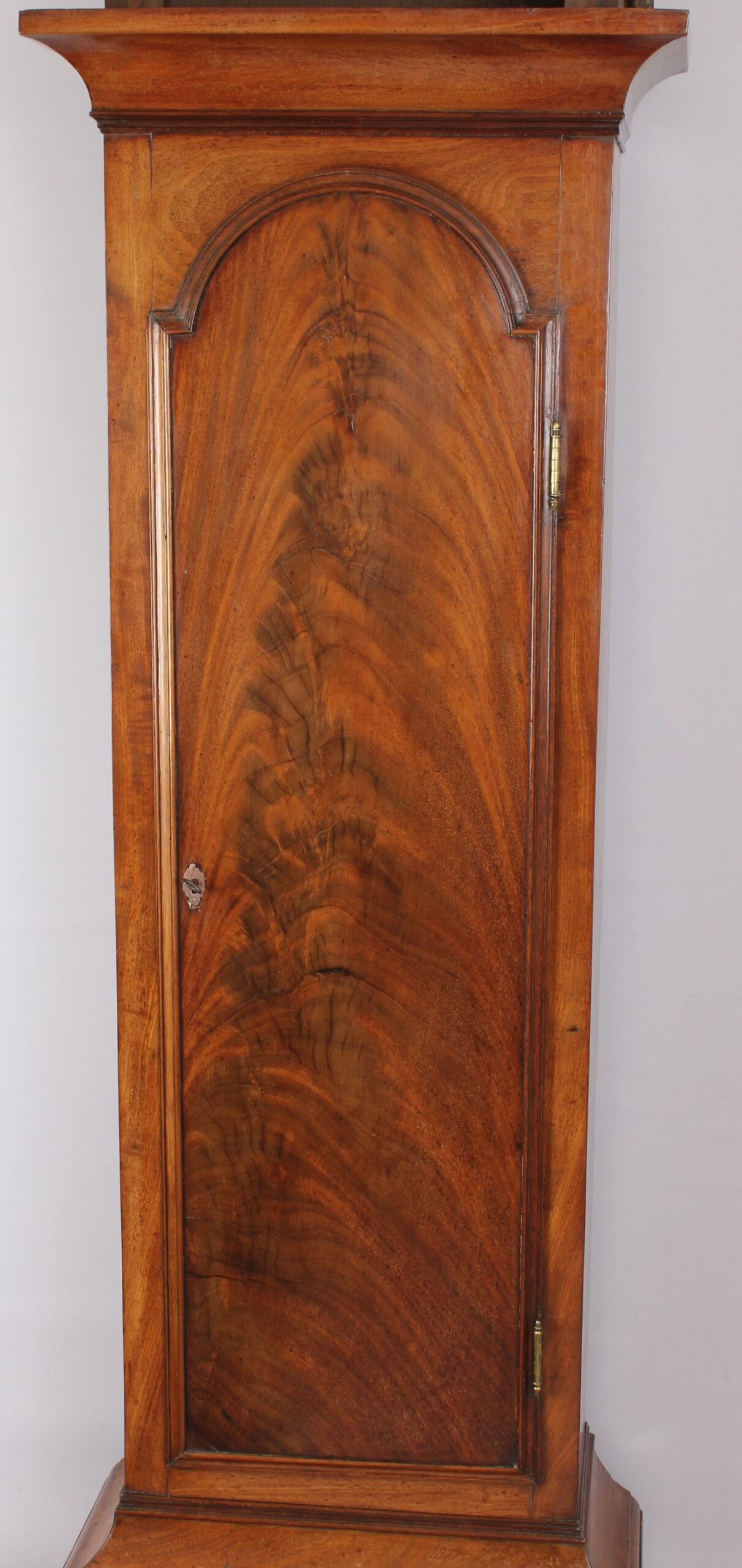 George III period mahogany long-case clock