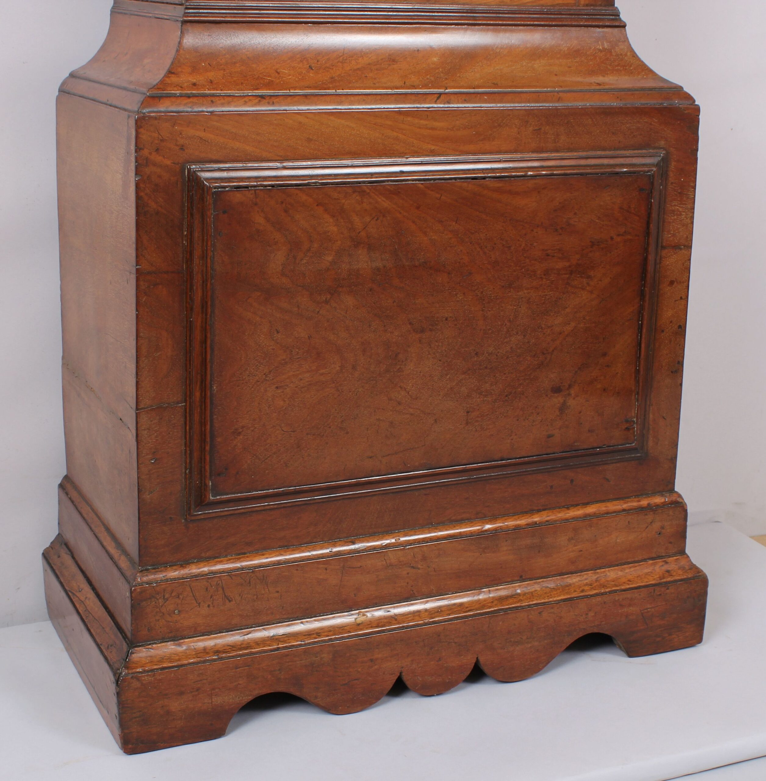 George III period mahogany long-case clock