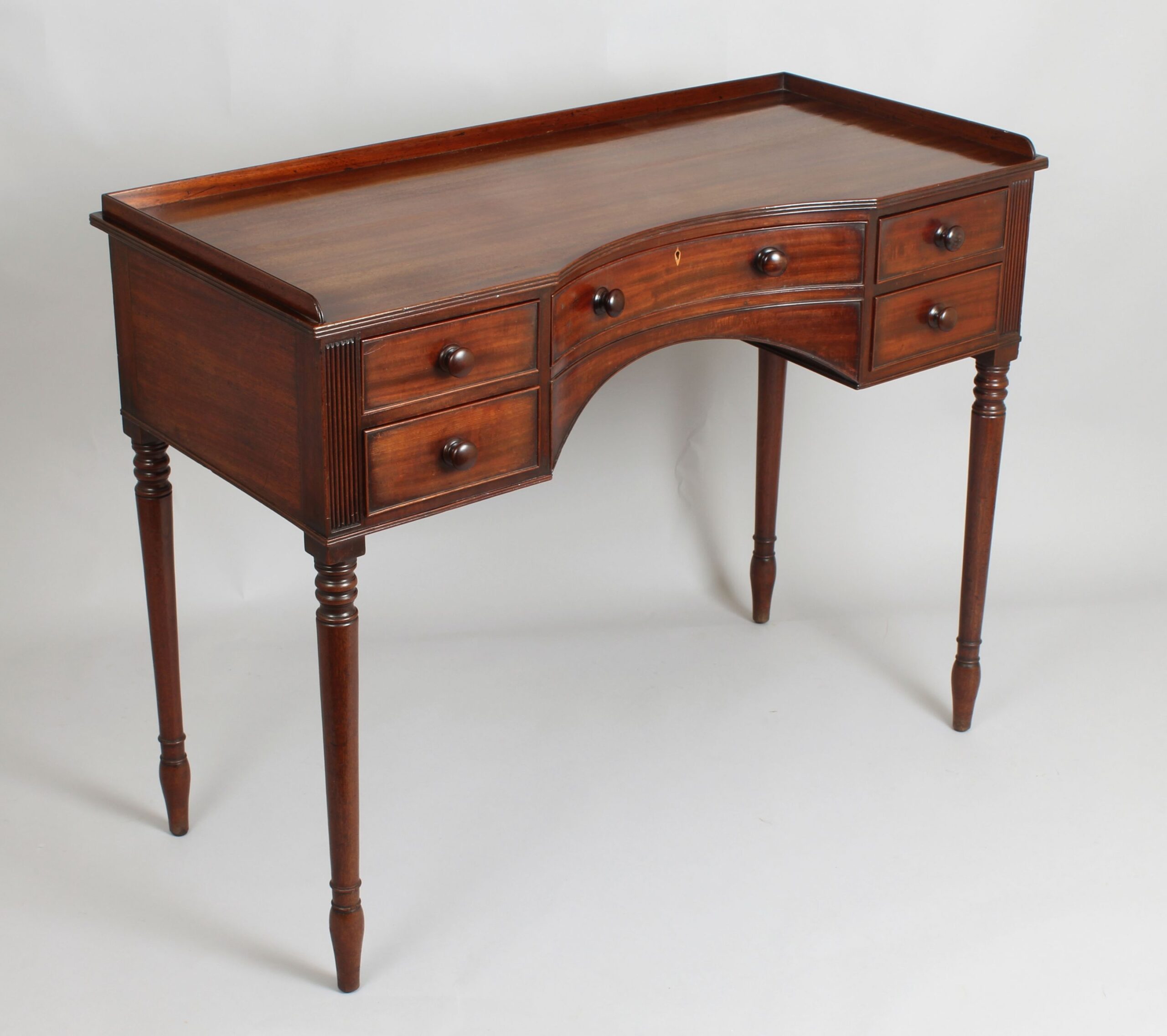 George III period mahogany dressing-table