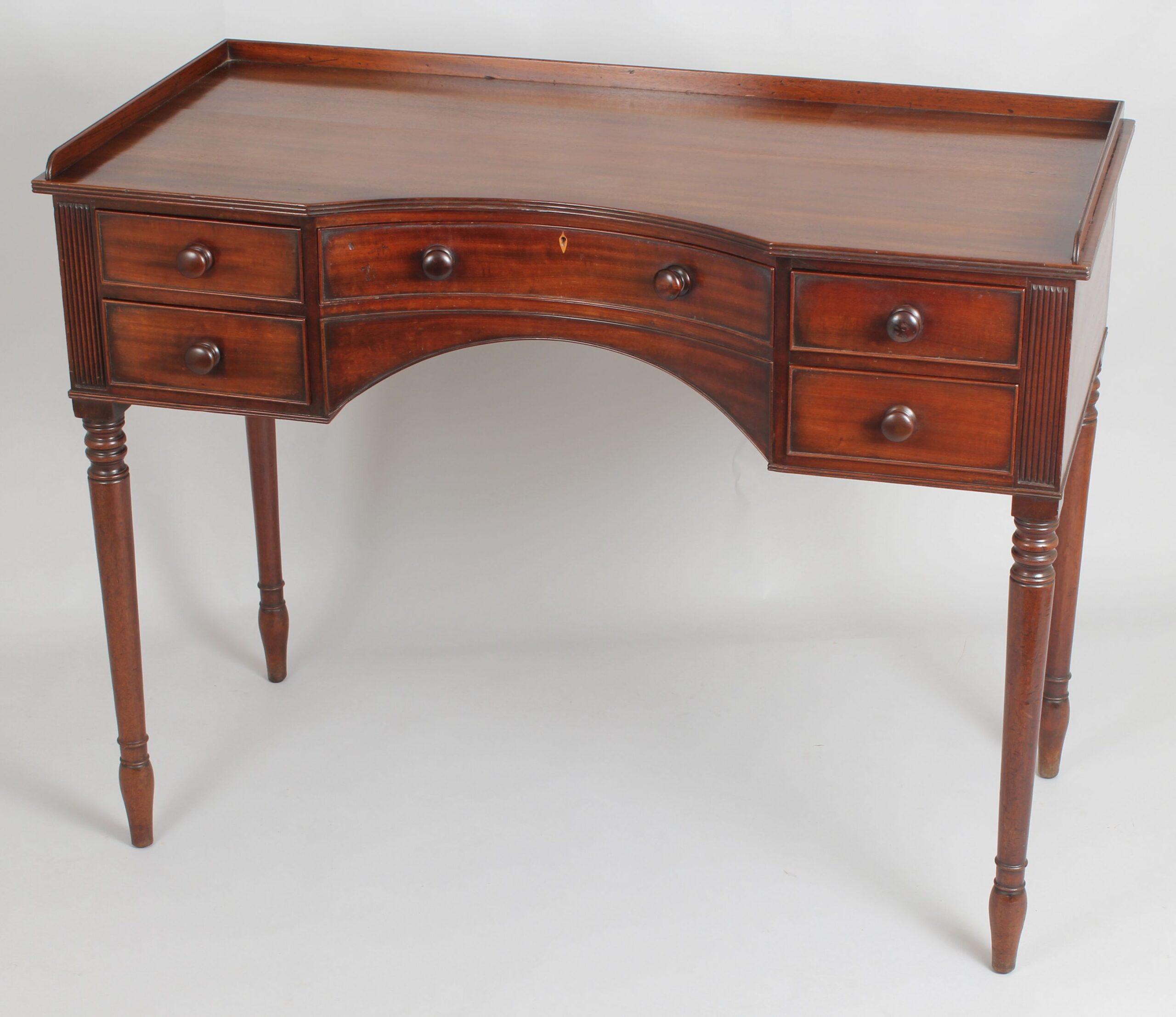 George III period mahogany dressing-table
