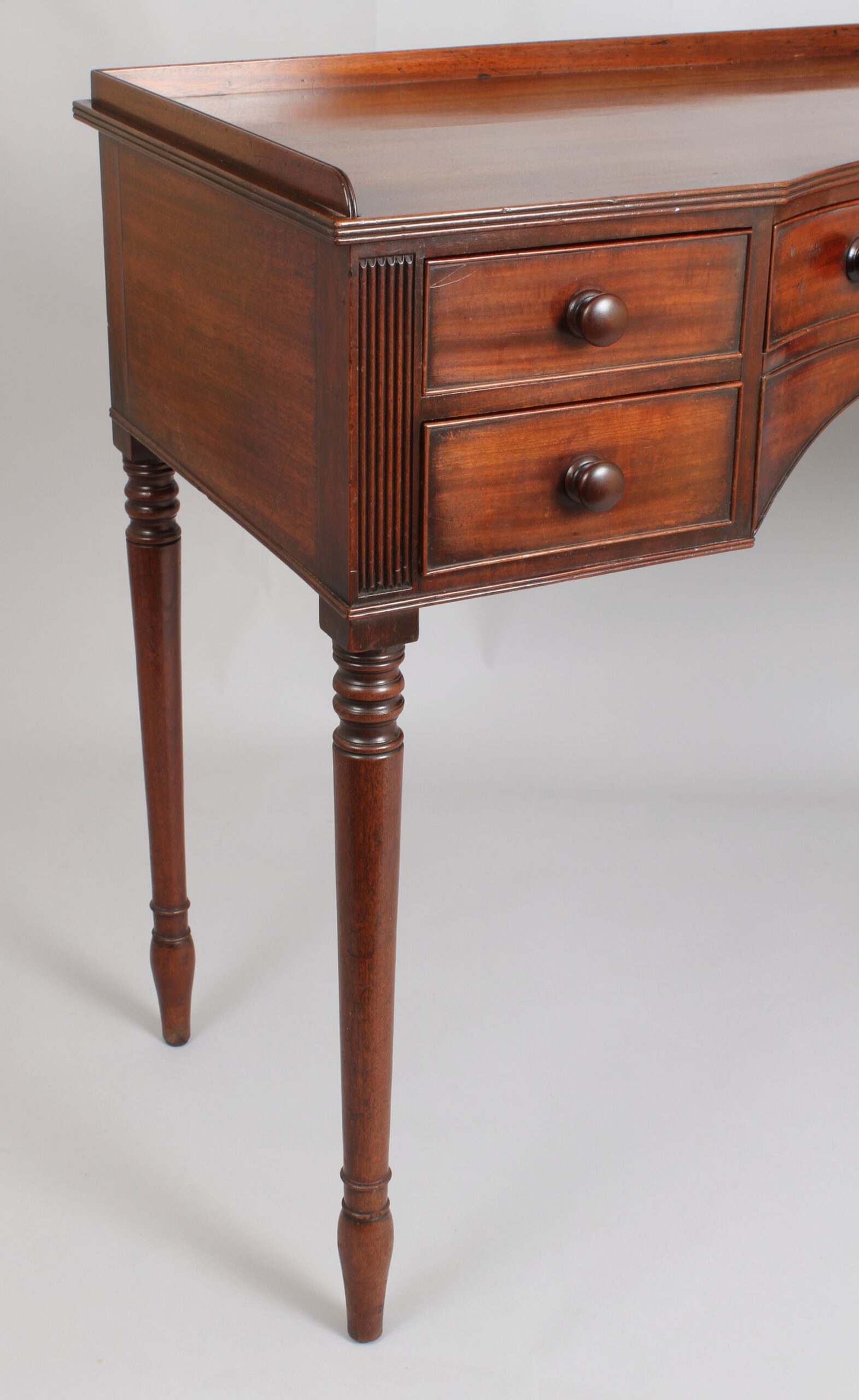 George III period mahogany dressing-table