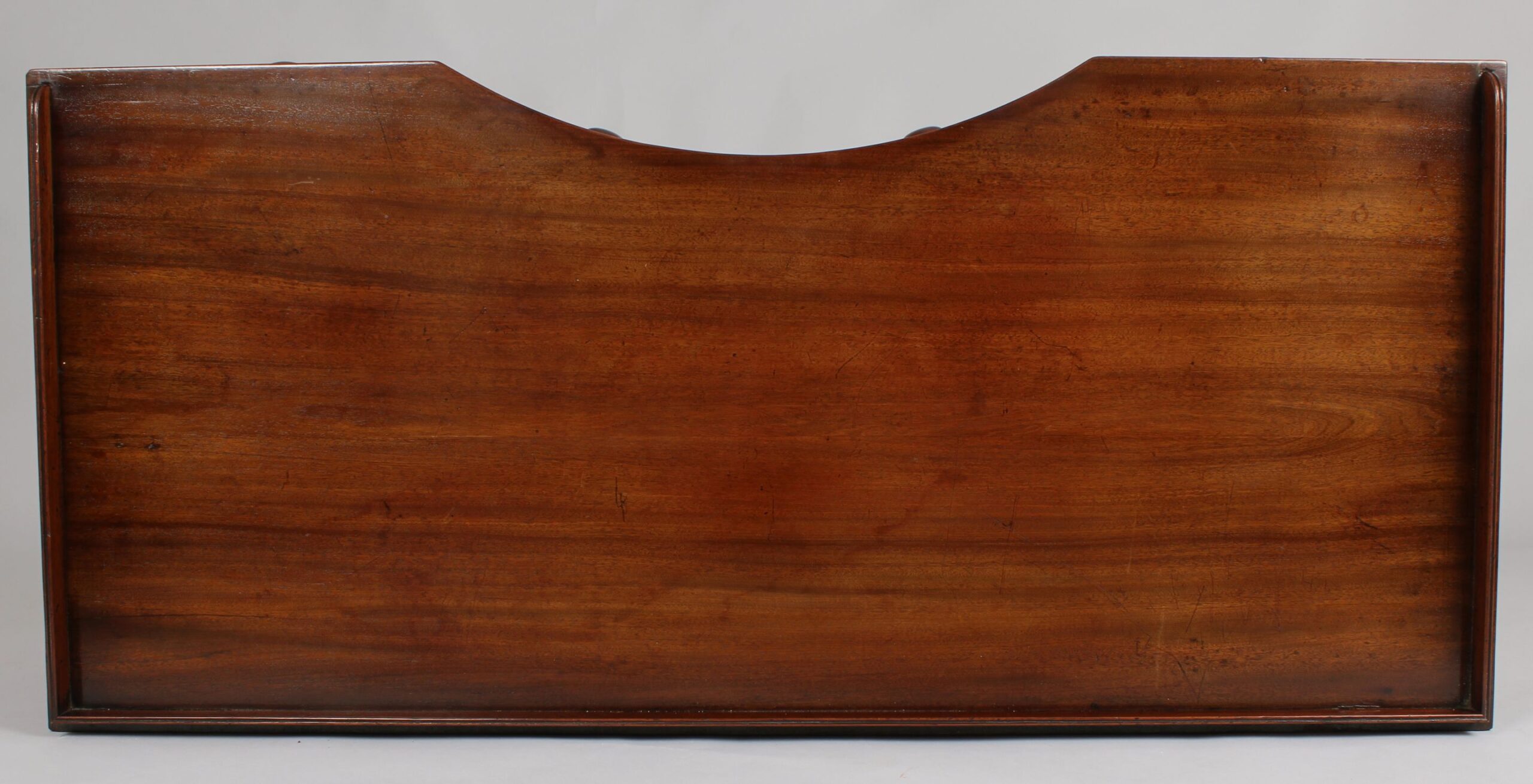 George III period mahogany dressing-table