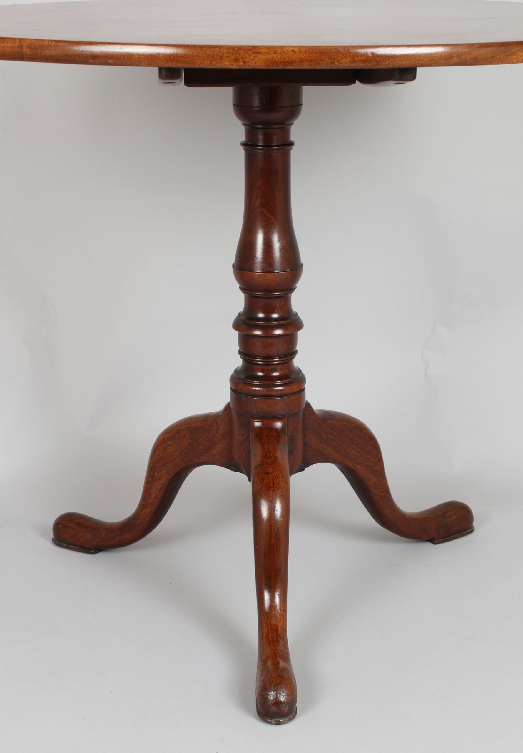 George III period mahogany tripod table