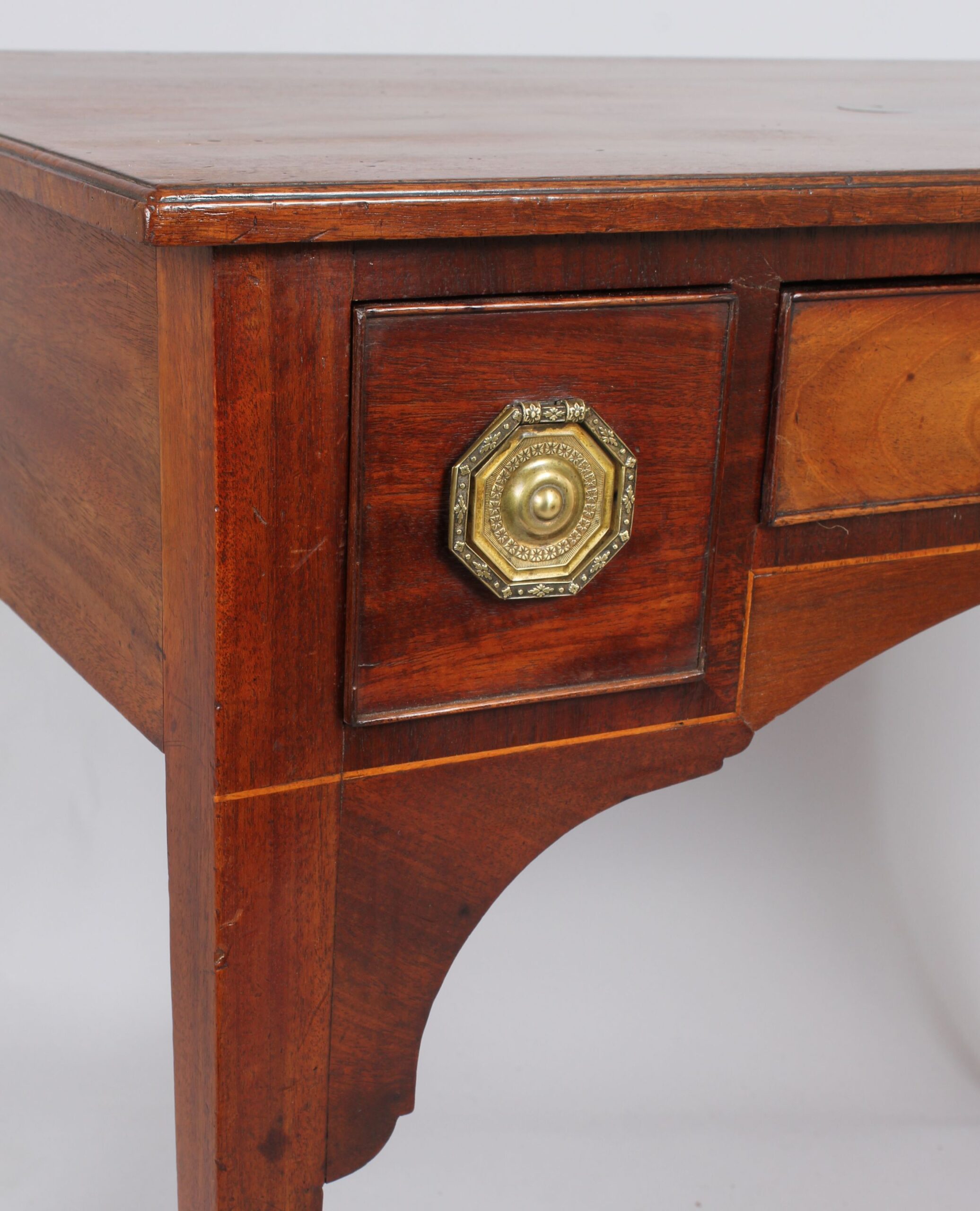 George III period mahogany side-table