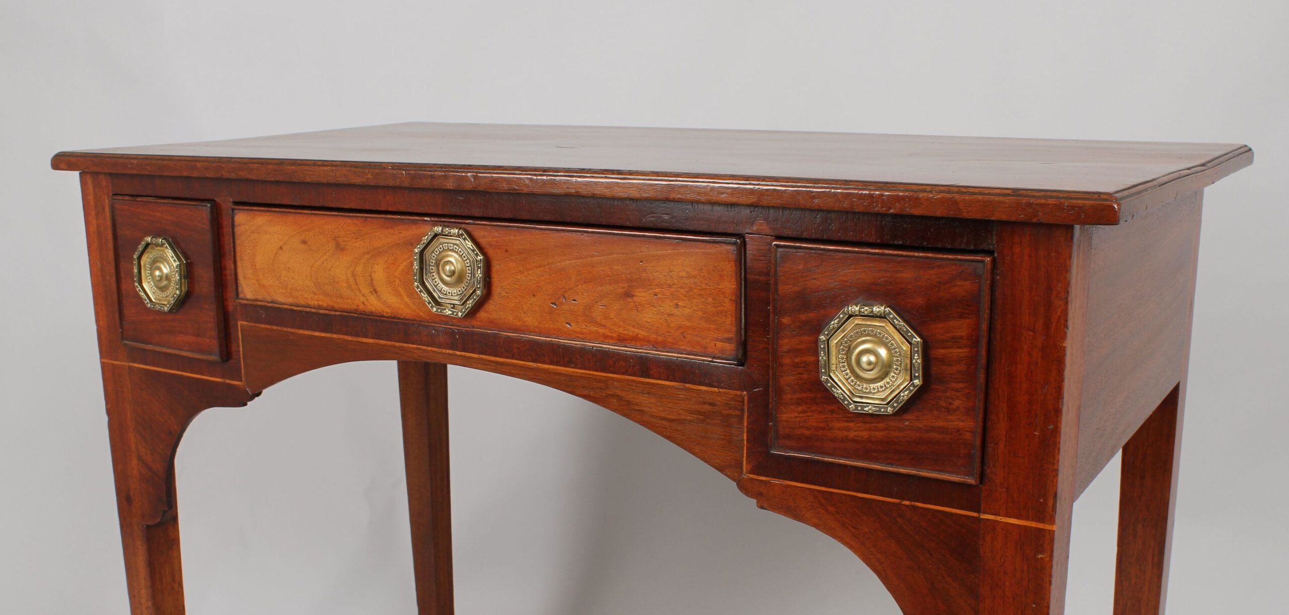 George III period mahogany side-table