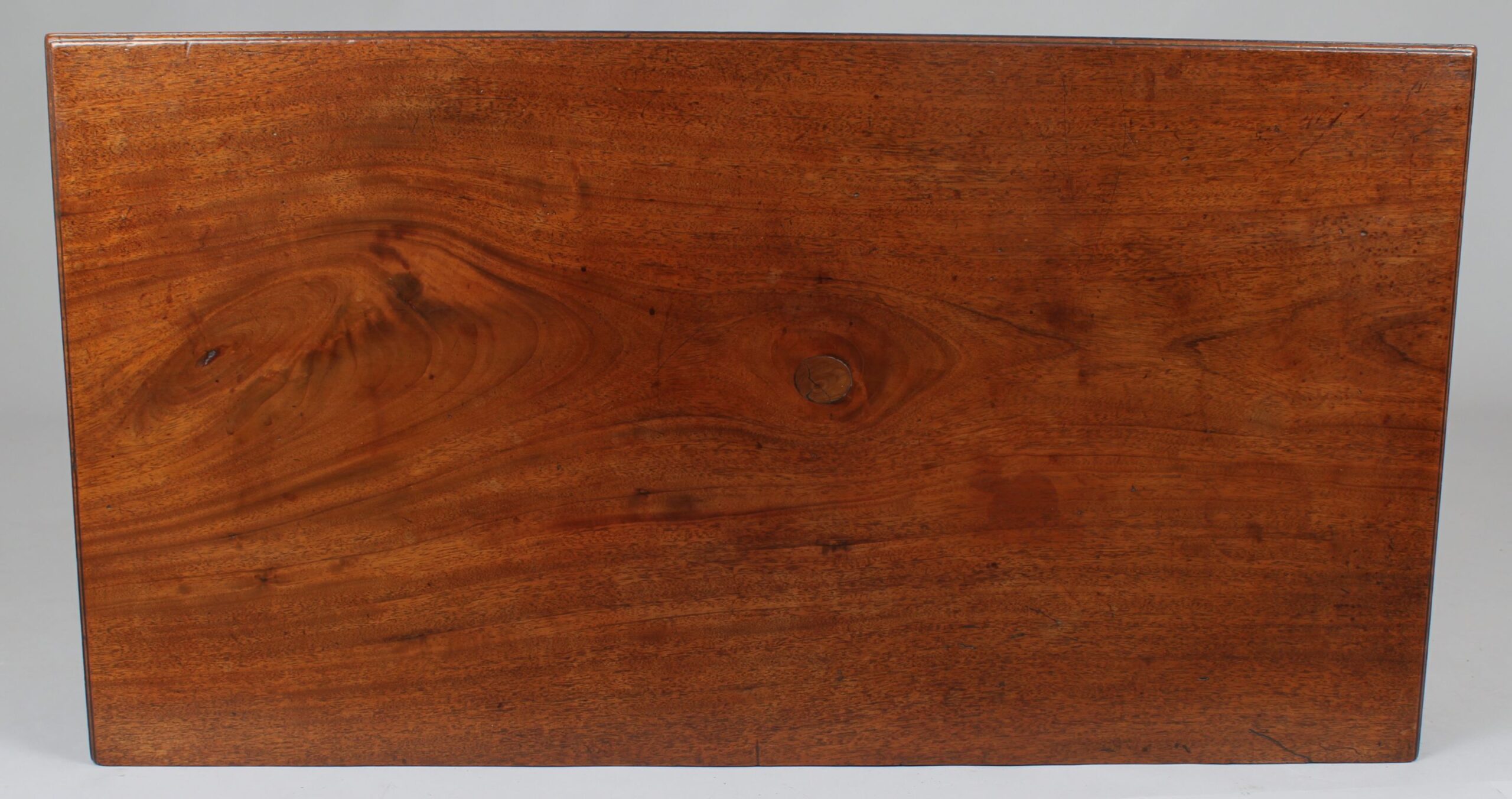 George III period mahogany side-table