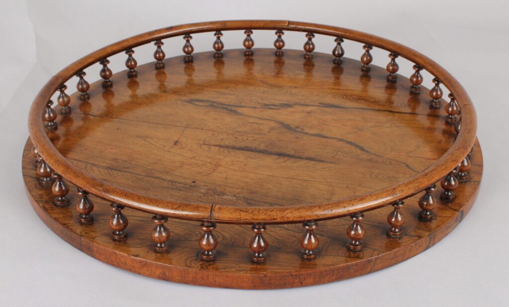 George IV period rosewood tray