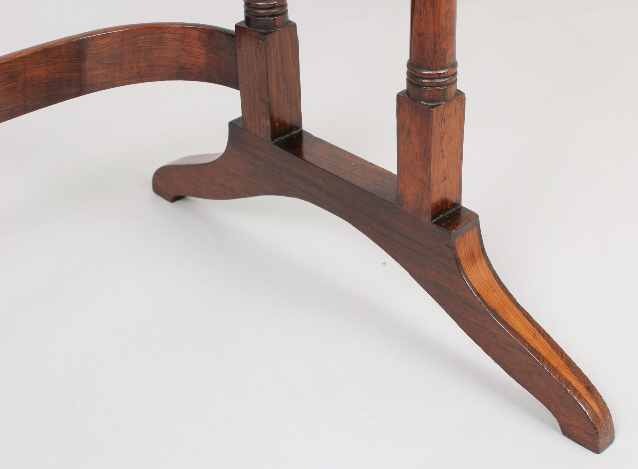 Fine set of George III period quartetto tables