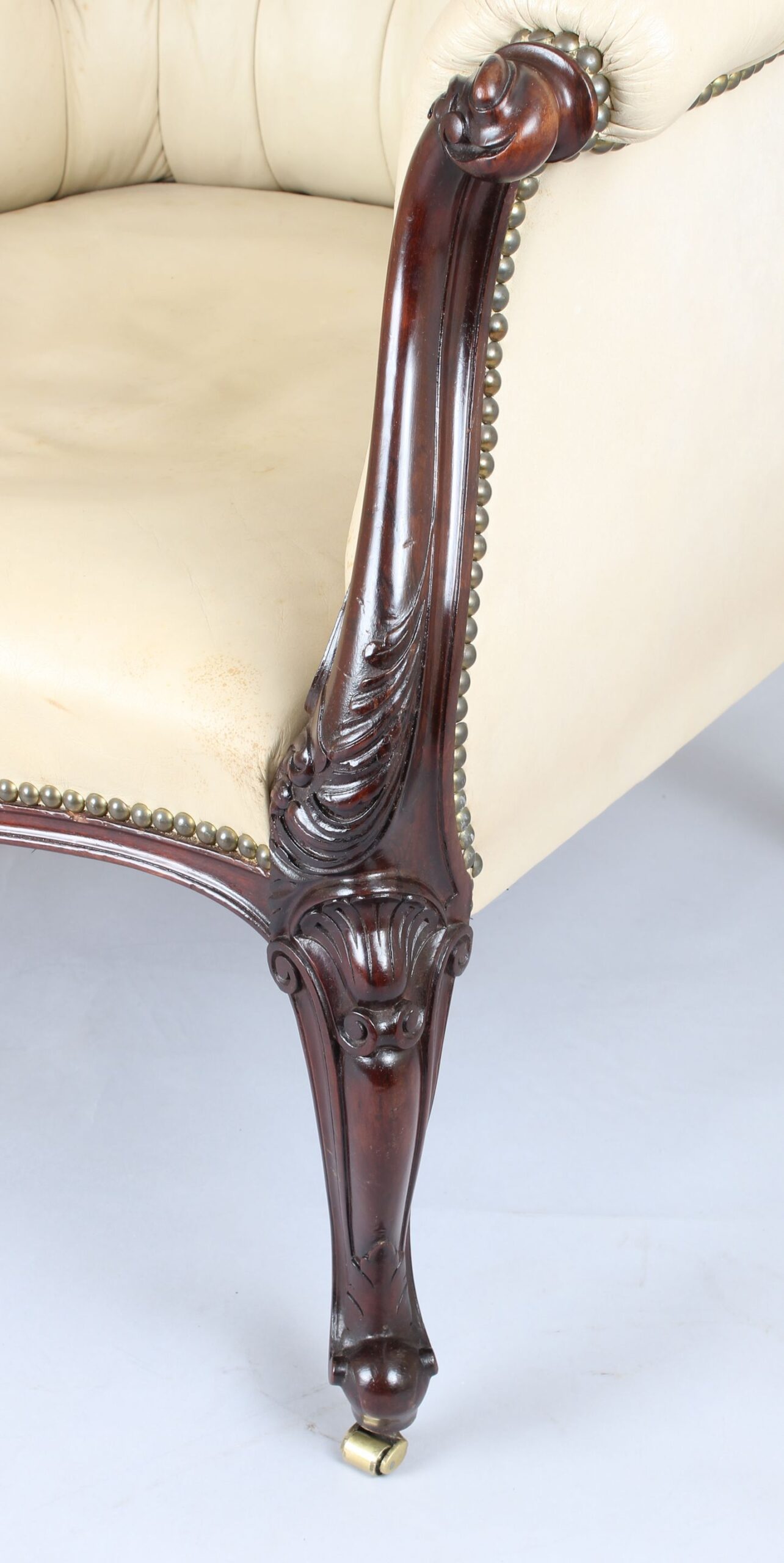 Very fine pair of mahogany tub-chairs