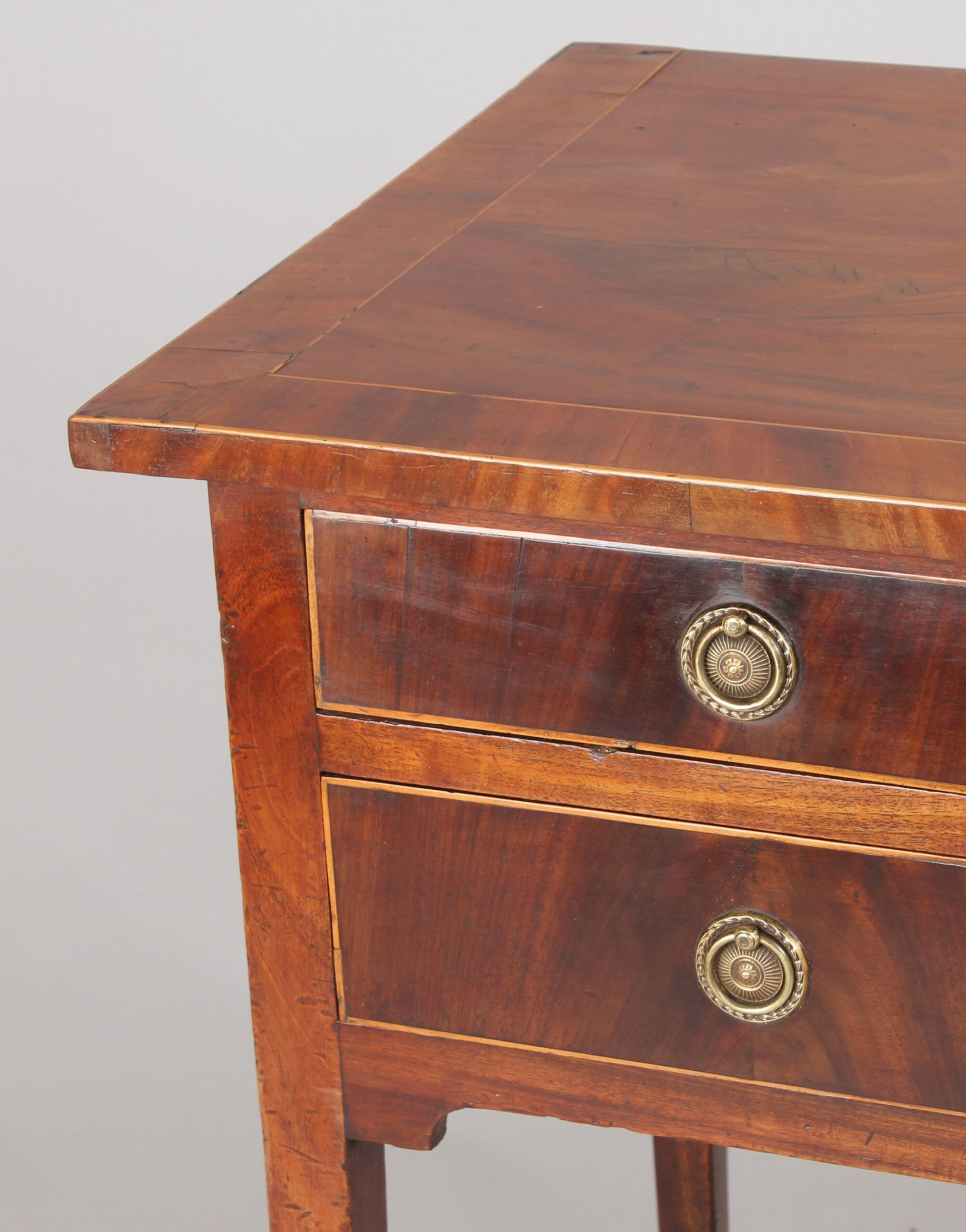 George III period mahogany side-table