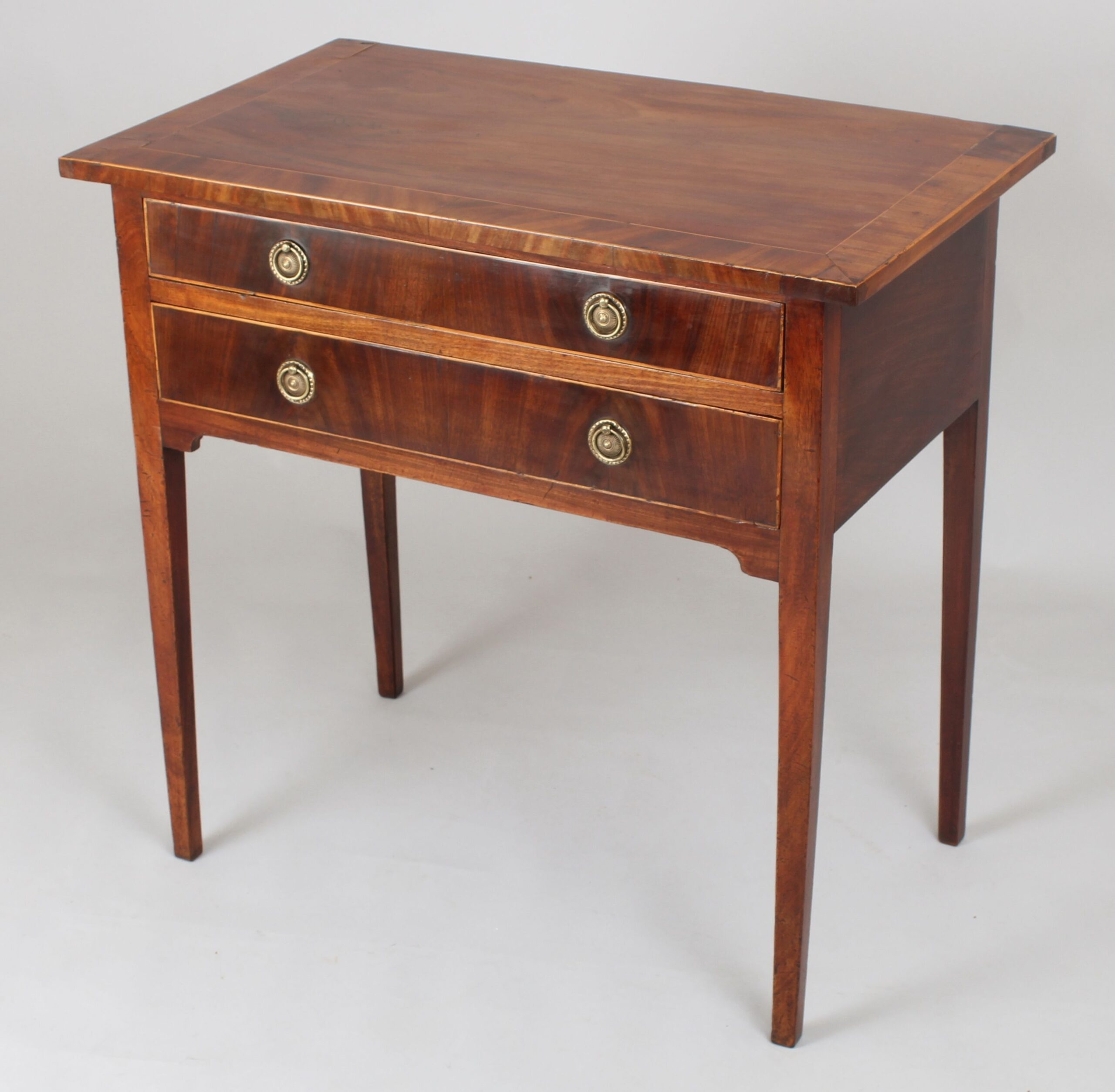 George III period mahogany side-table
