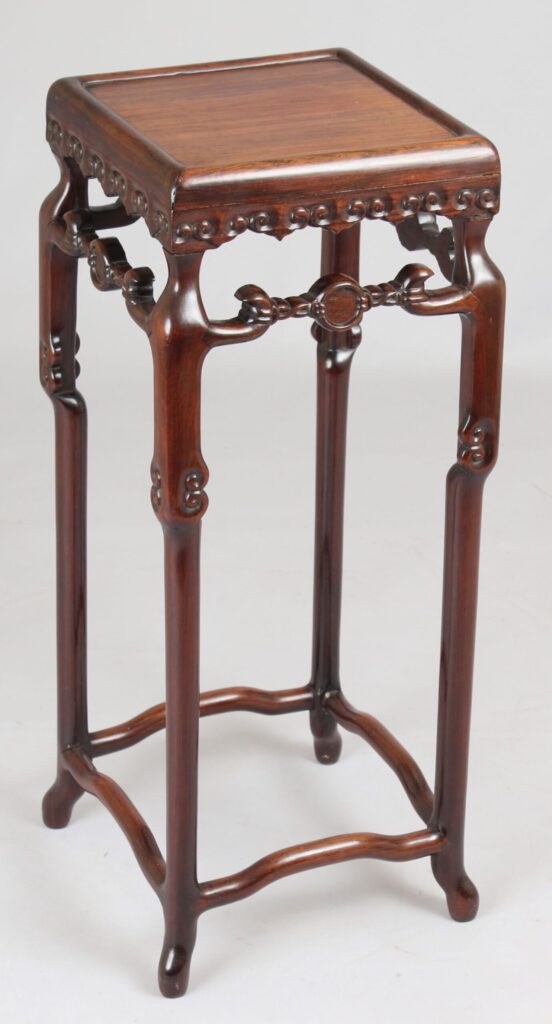 Nineteenth century Chinese hardwood stand
