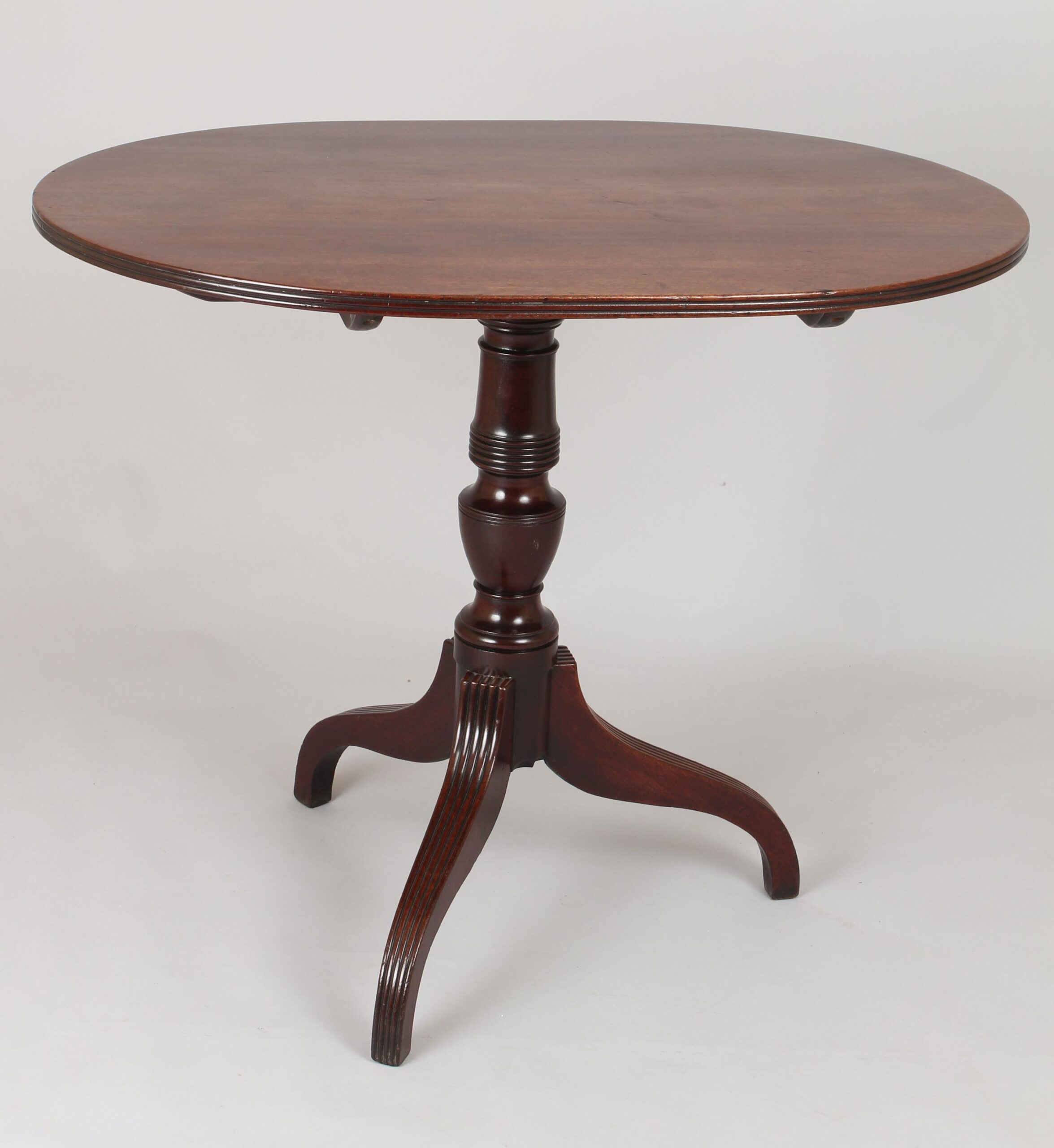 Regency period mahogany tripod table