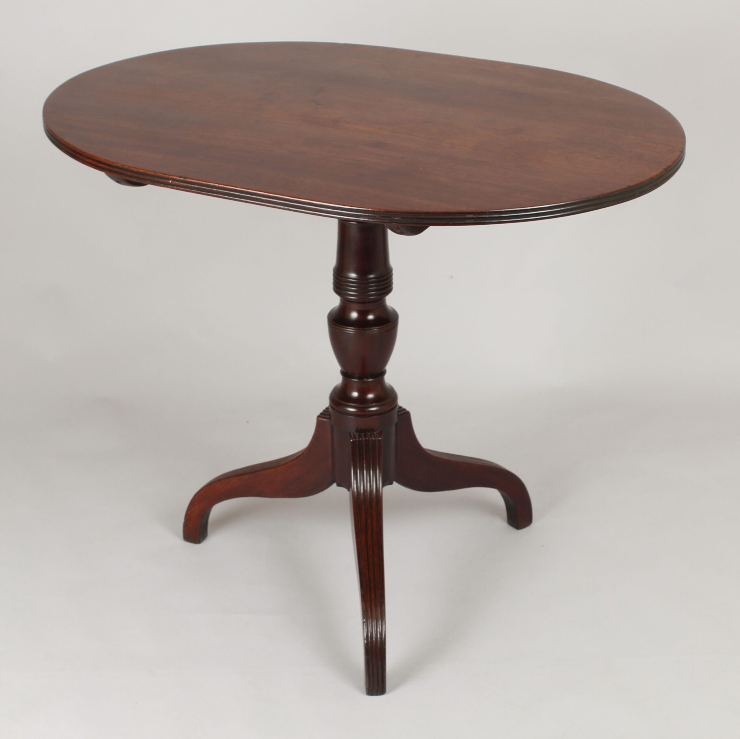 Regency period mahogany tripod table