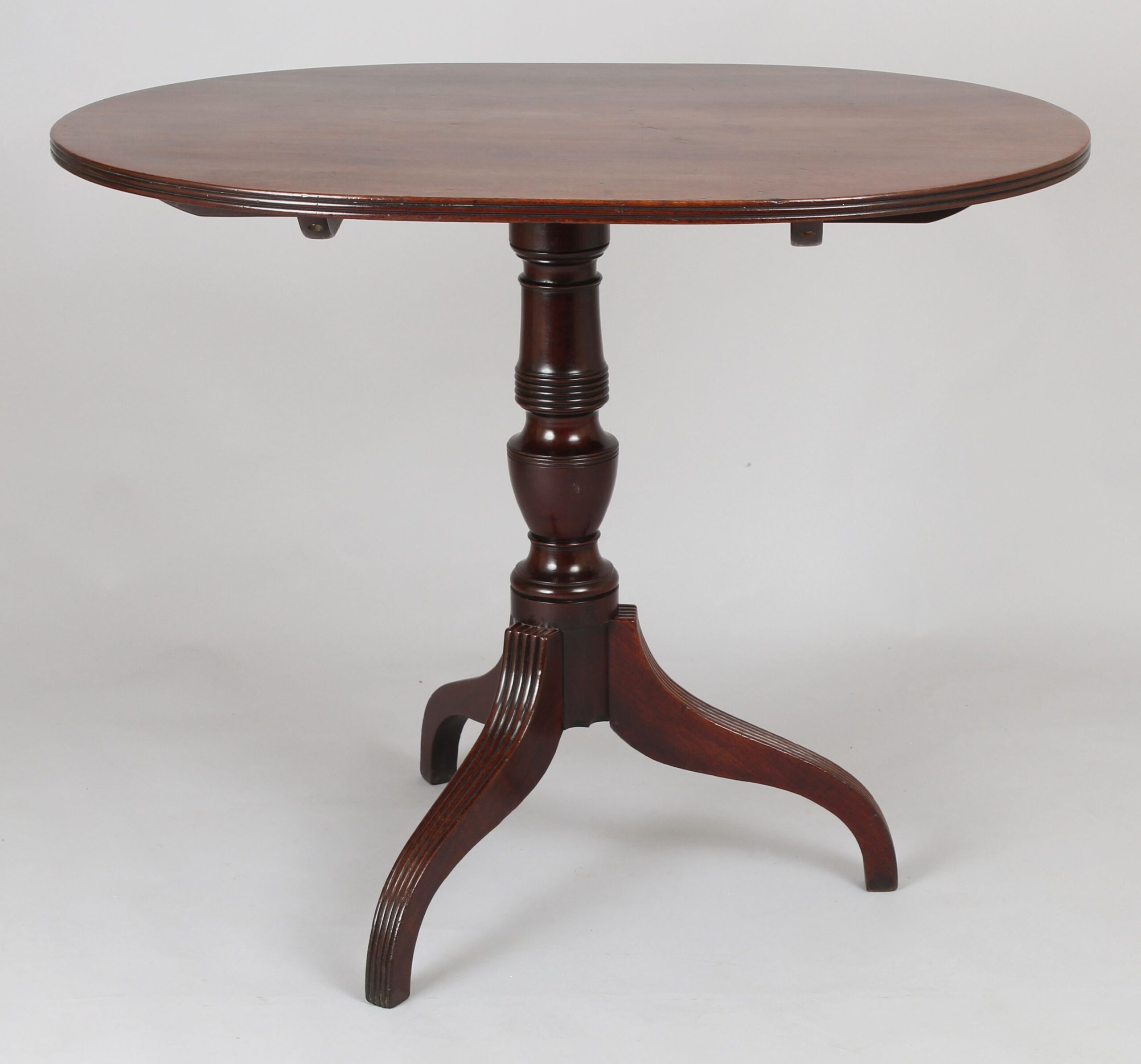 Regency period mahogany tripod table
