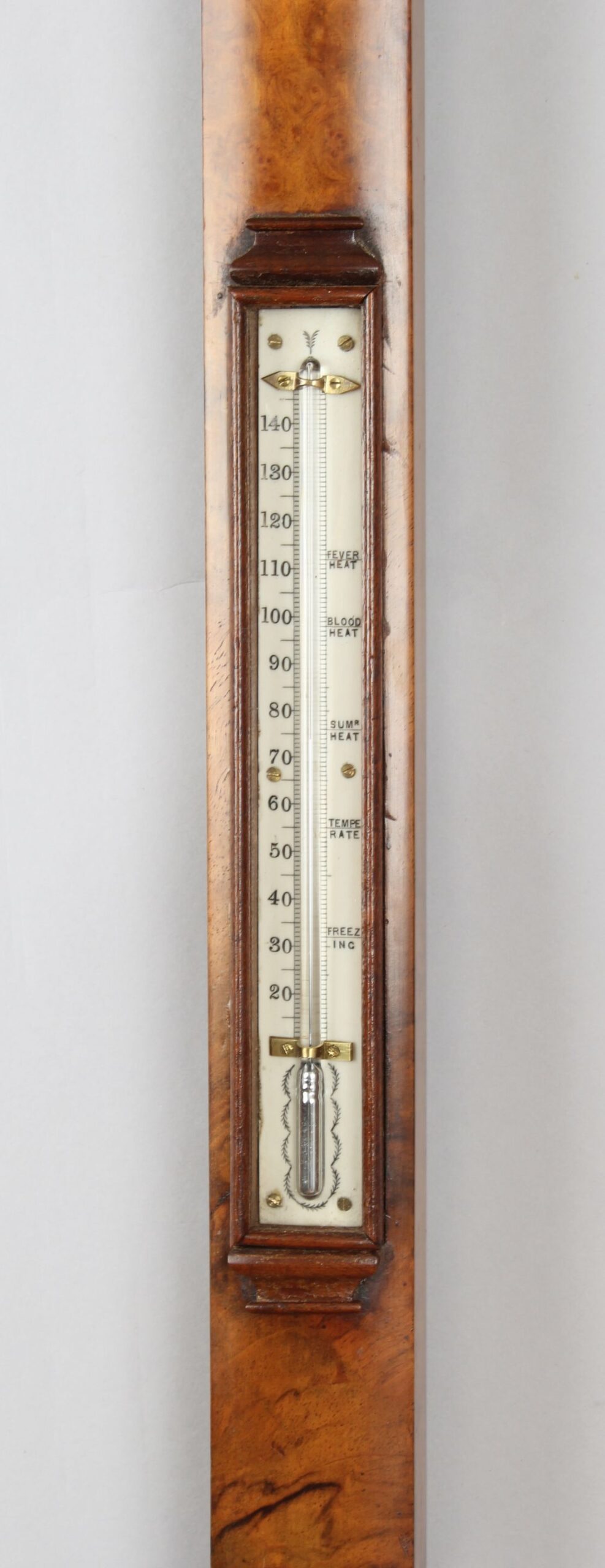 Nineteenth century marine barometer supplied by Gowland & Son, Liverpool