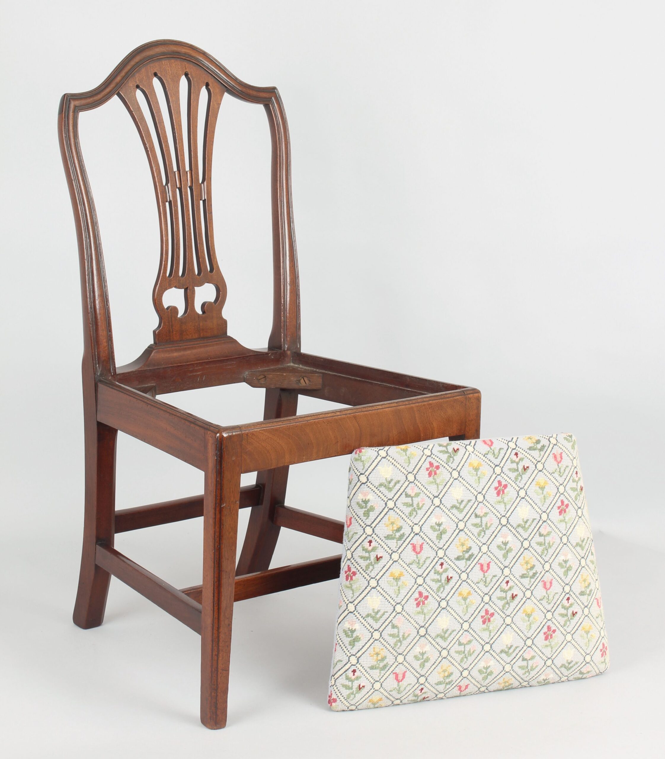 Mahogany child’s chair in the Hepplewhite style