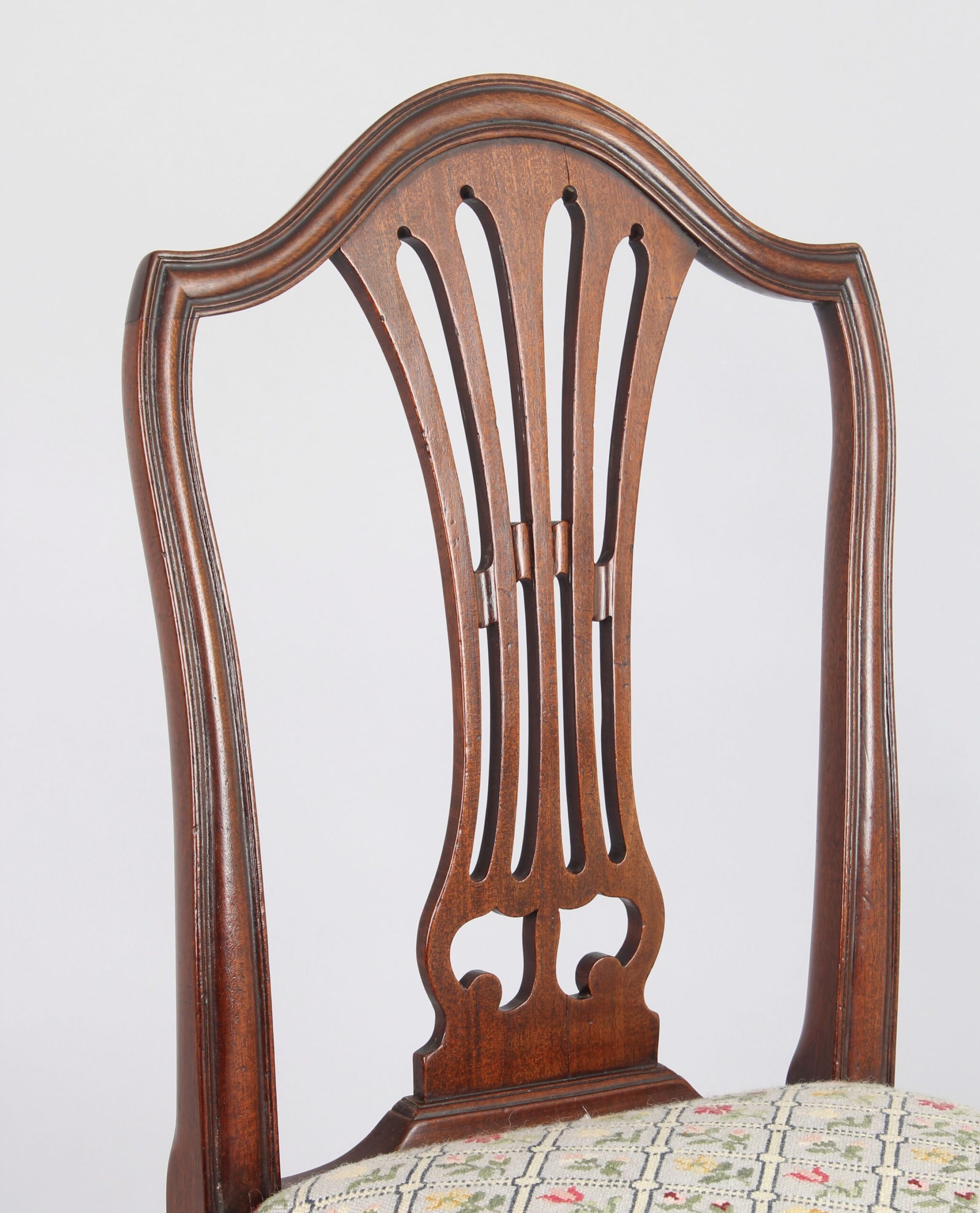 Mahogany child’s chair in the Hepplewhite style