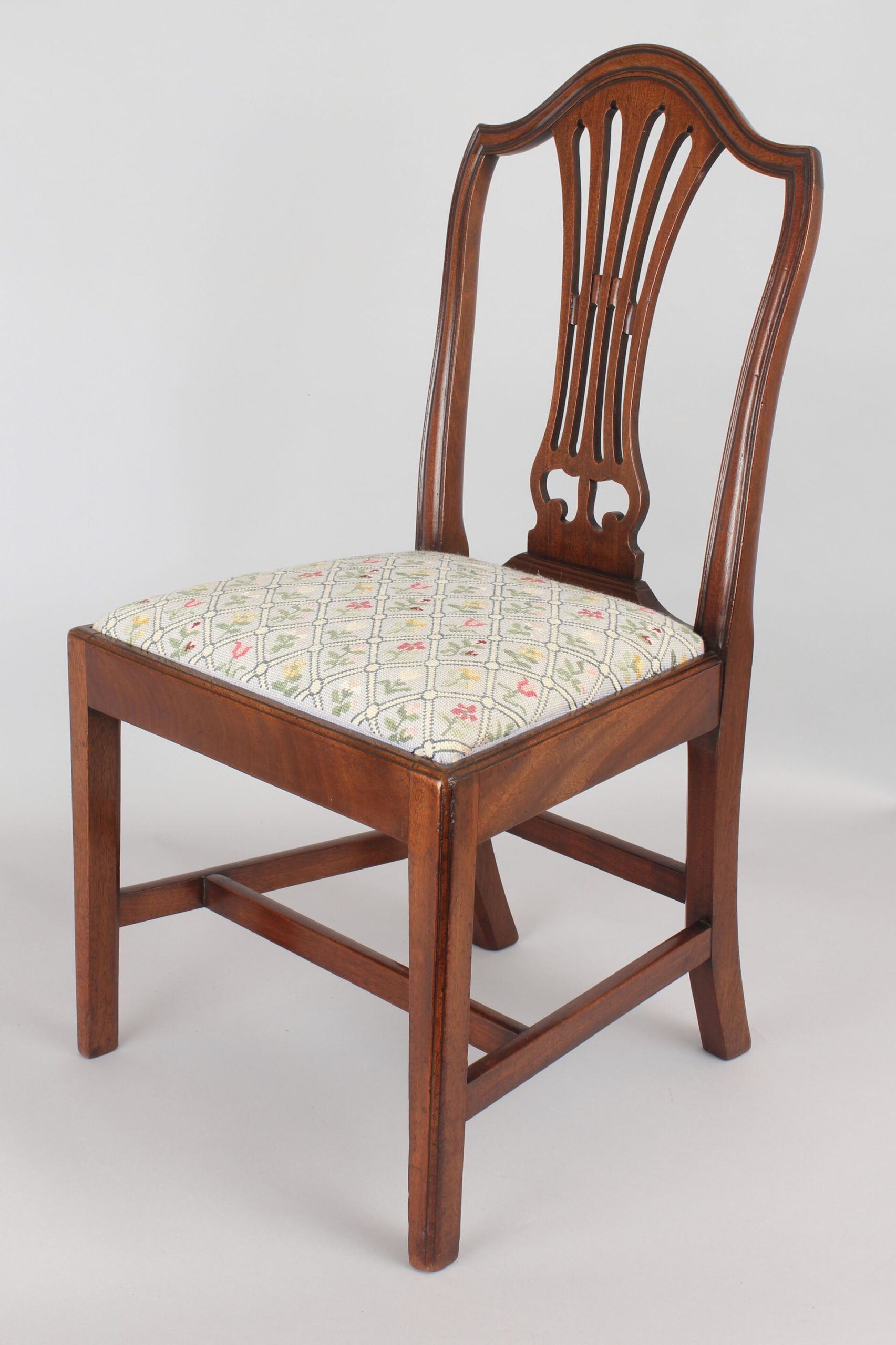 Mahogany child’s chair in the Hepplewhite style