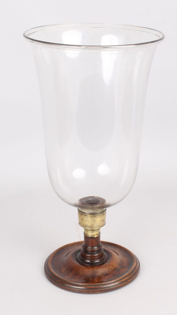 Table candlestick and storm-shade
