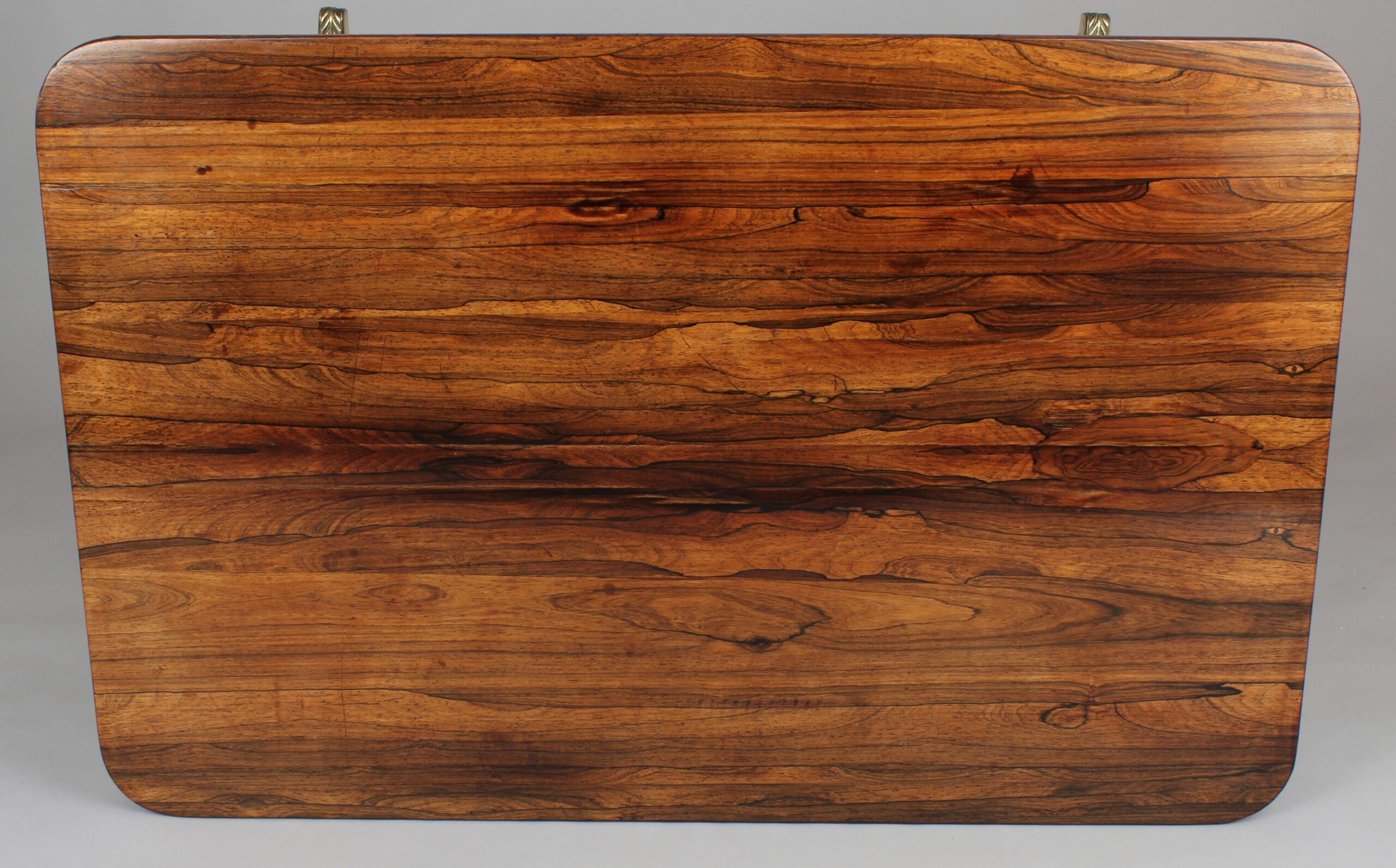 Fine Regency period rosewood end-standard centre-table