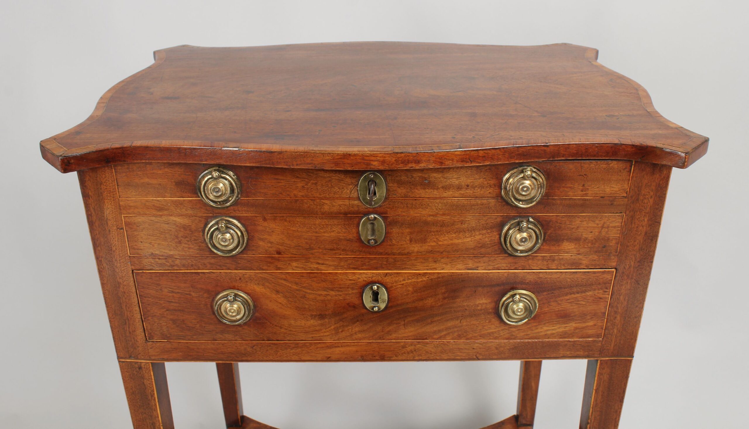 George III period mahogany worktable