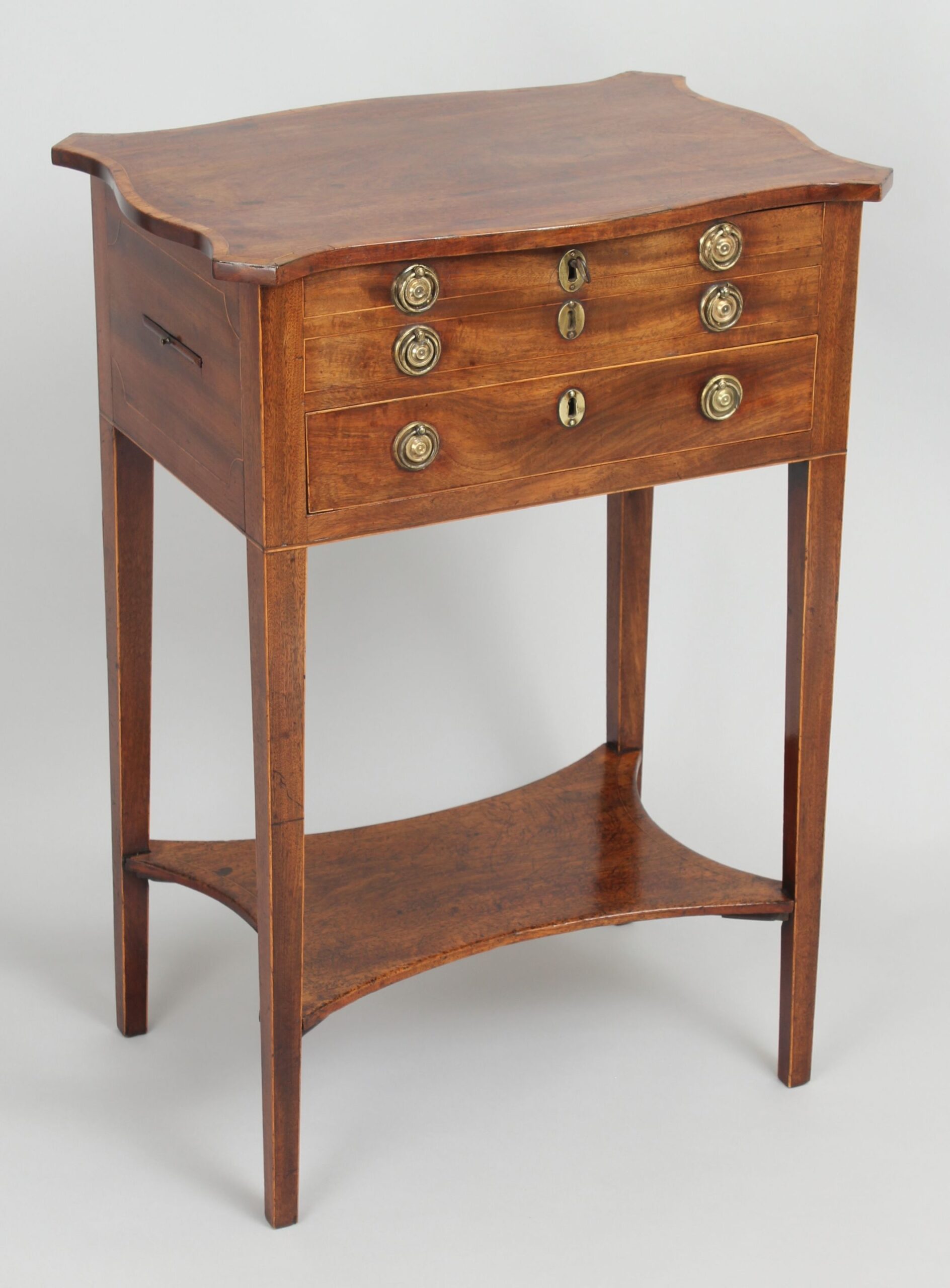 George III period mahogany worktable