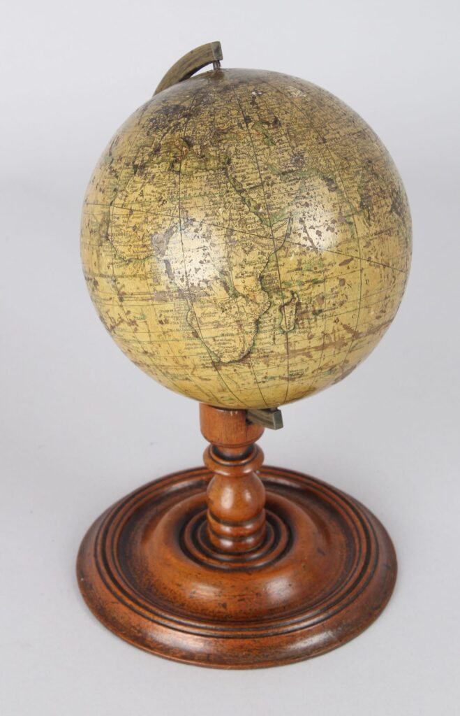 Victorian terrestrial table globe