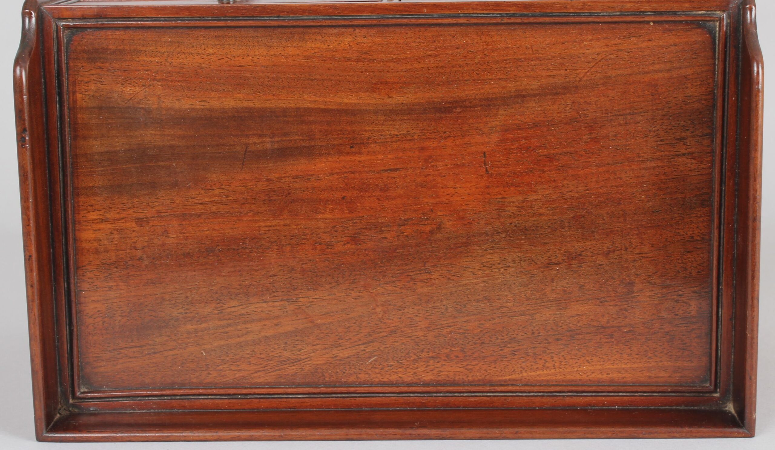 Fine quality George III period miniature mahogany chest-of-drawers
