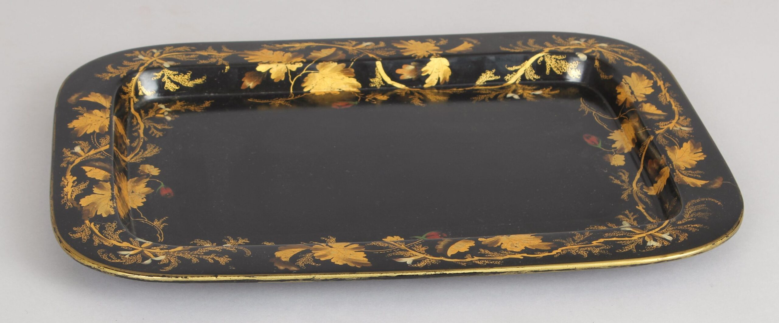 Small Victorian papier-mache tray