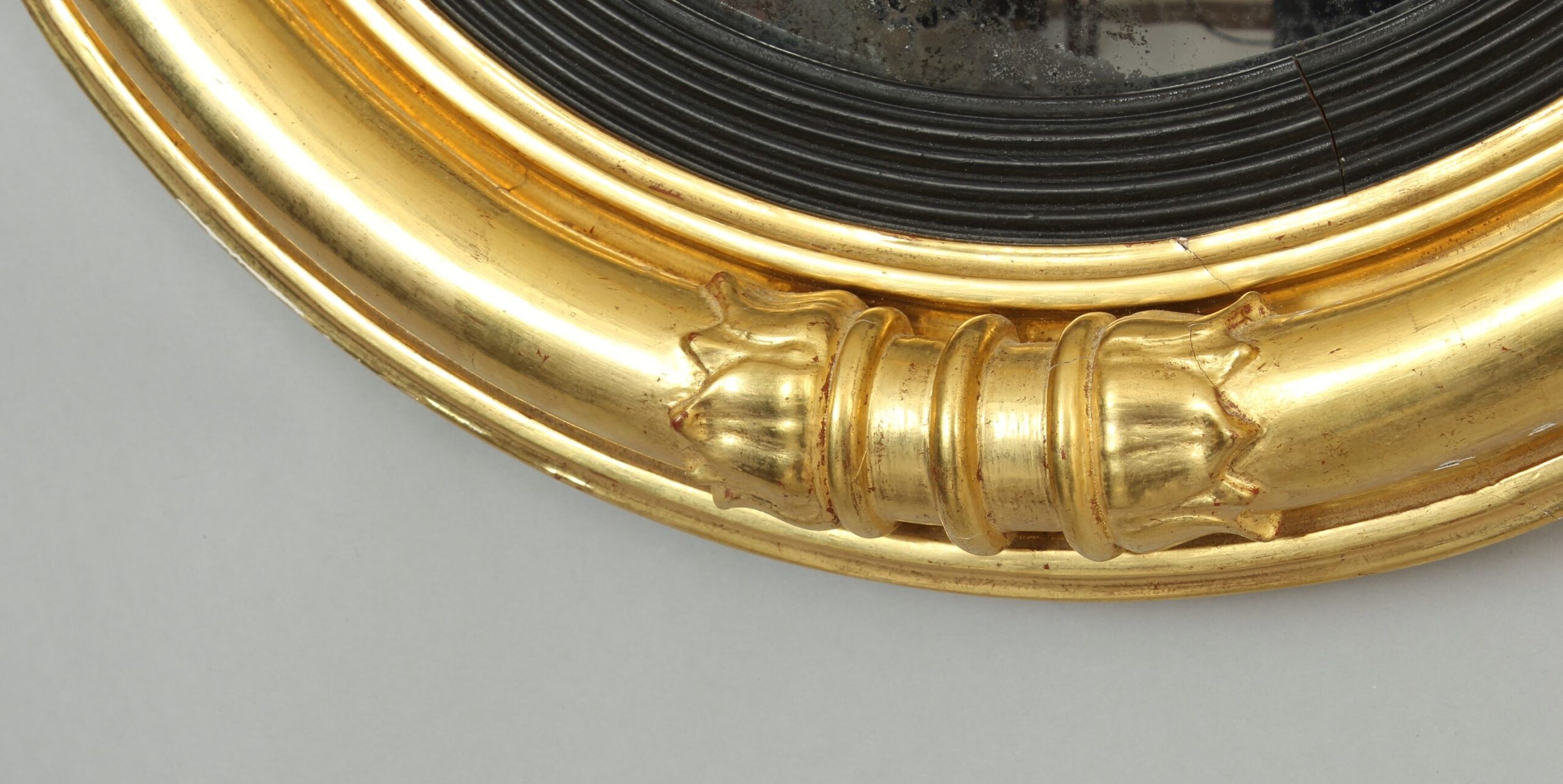 George IV period small convex mirror