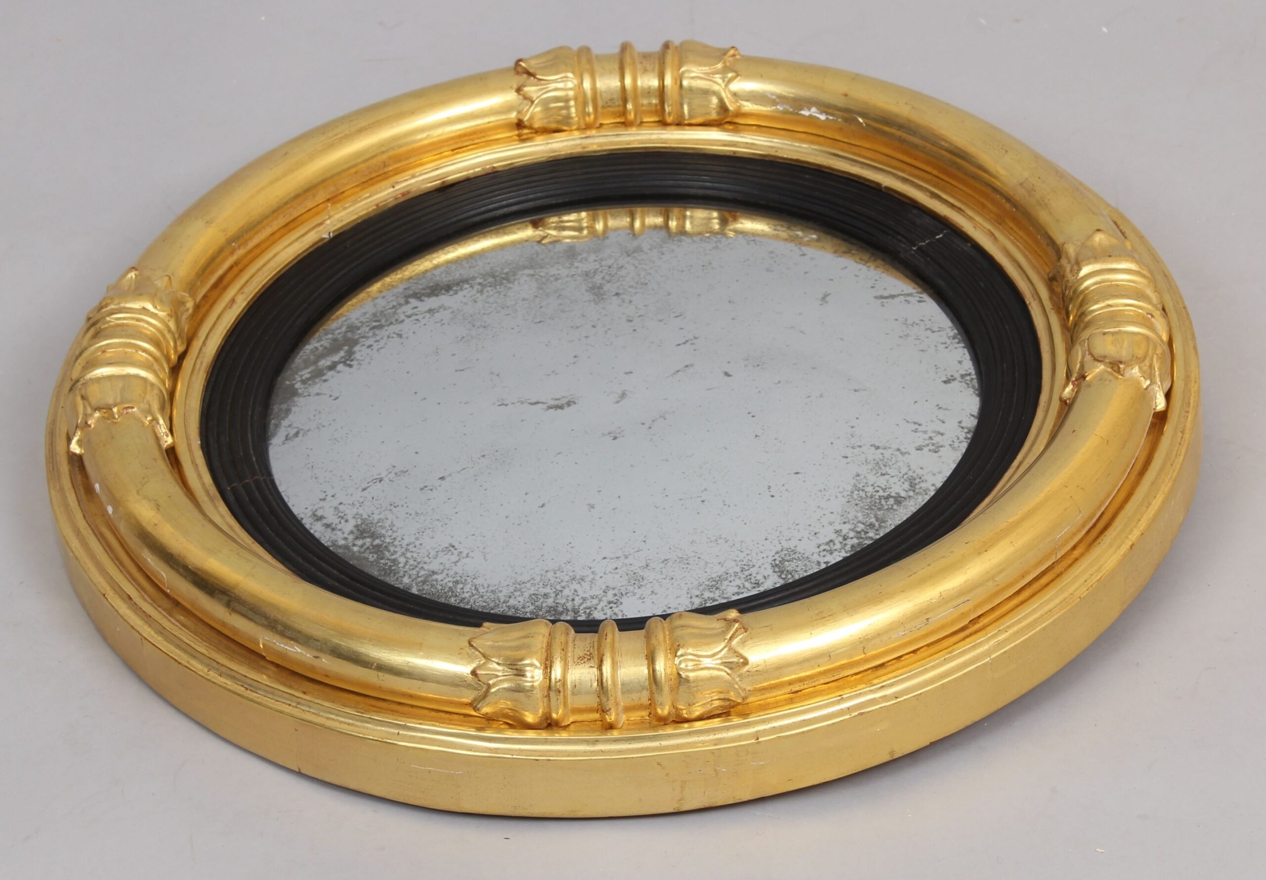 George IV period small convex mirror