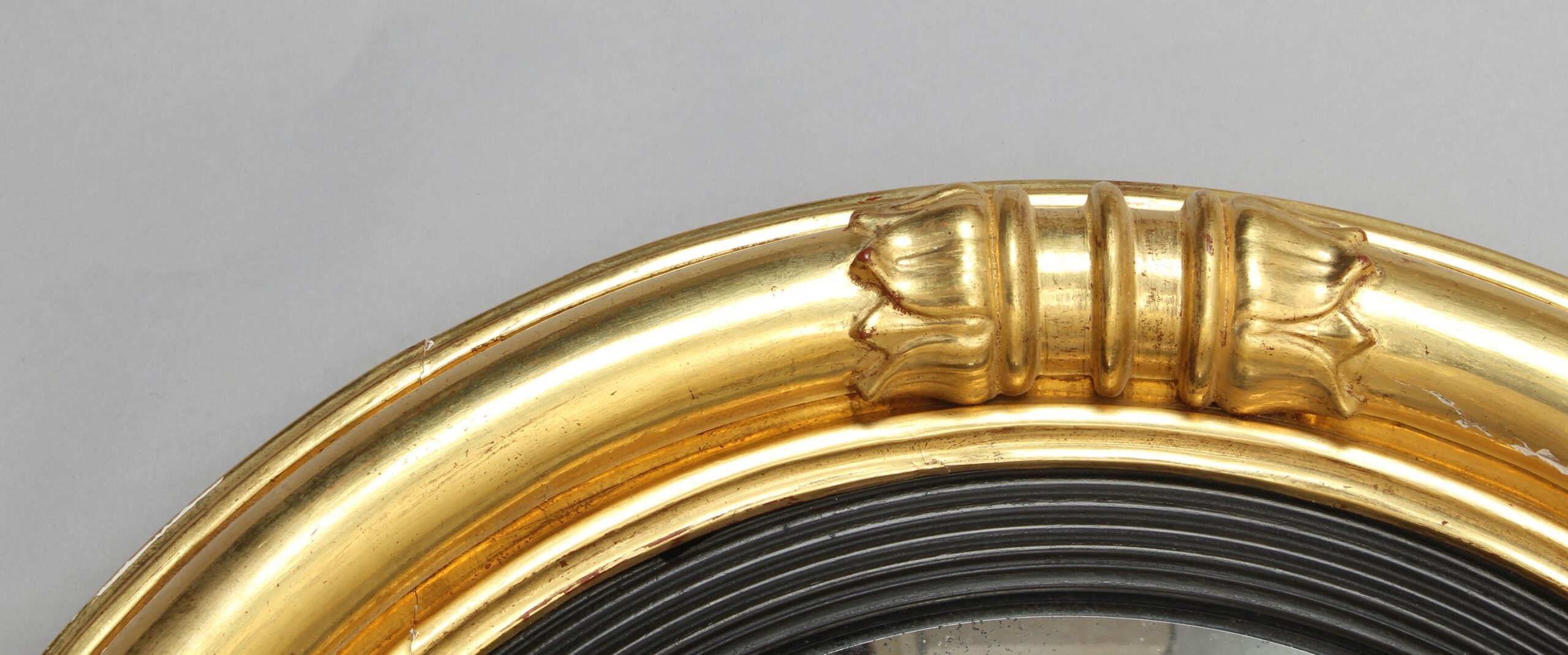 George IV period small convex mirror