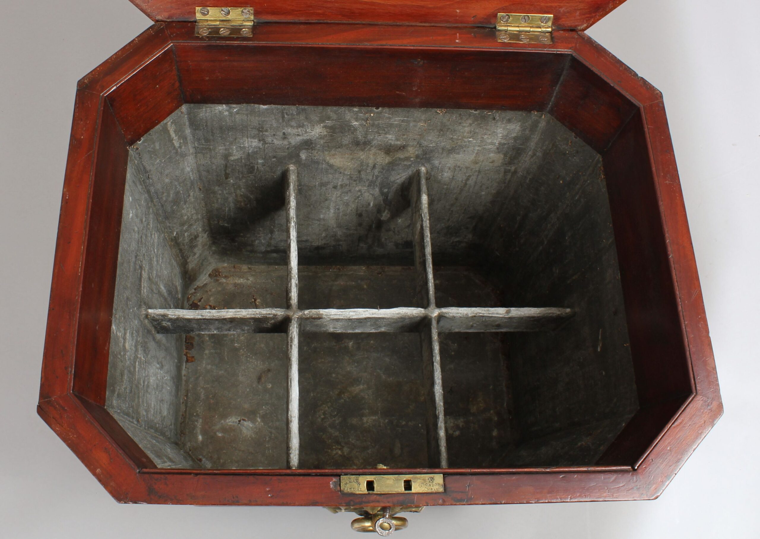 George IV period mahogany wine-cooler