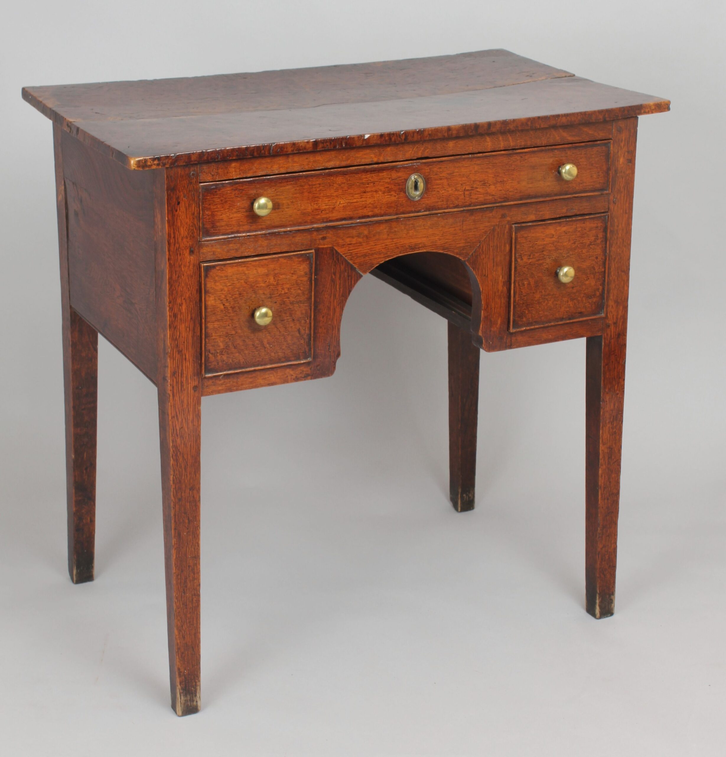 George III period burr oak side-table