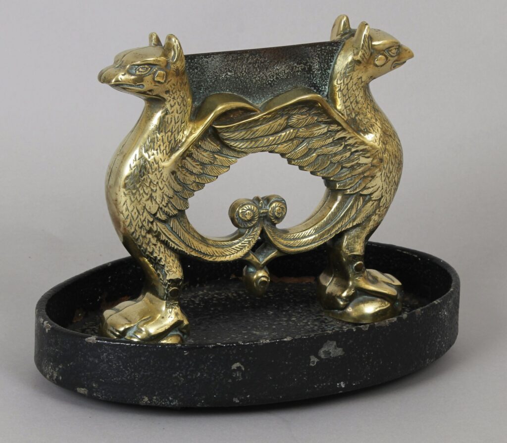 Fine William IV period boot-scraper