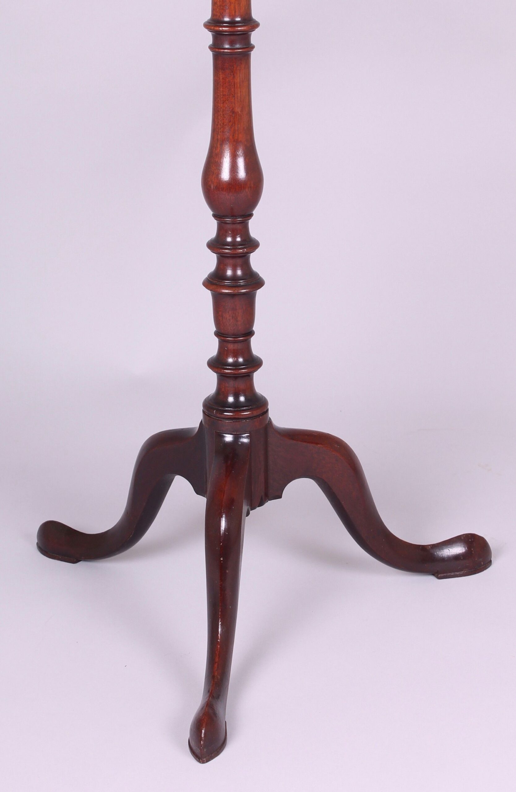 Octagonal Mahogany Torchere